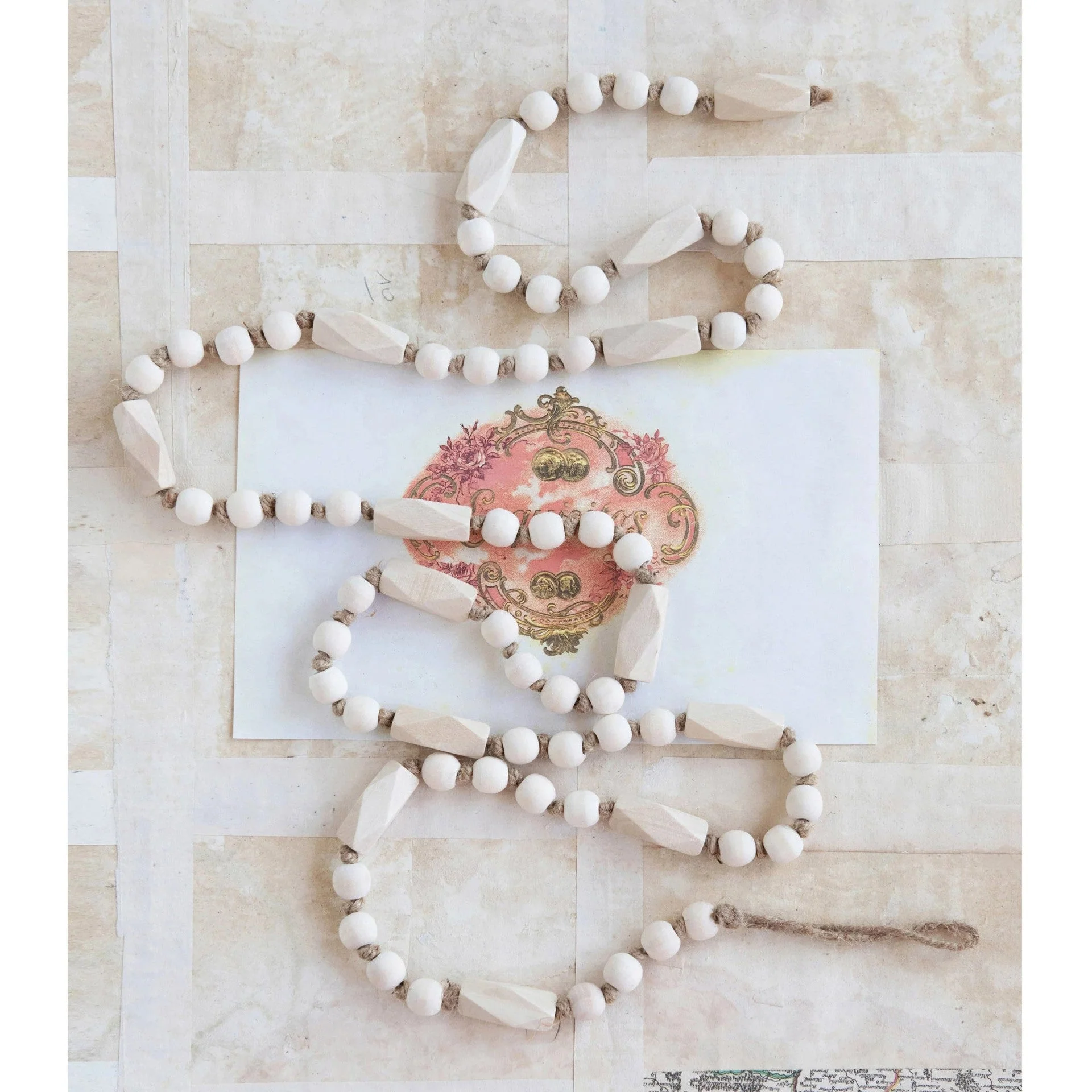 Paulownia Beads Garland - Image 3