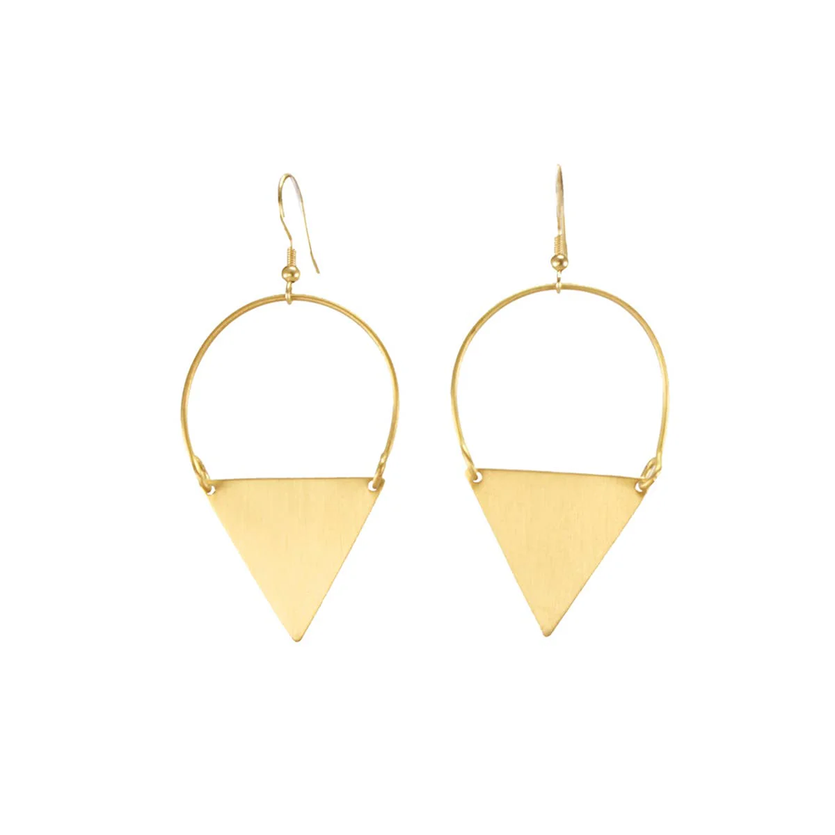 Peaked Sphere Earrings - Gold - Image 2