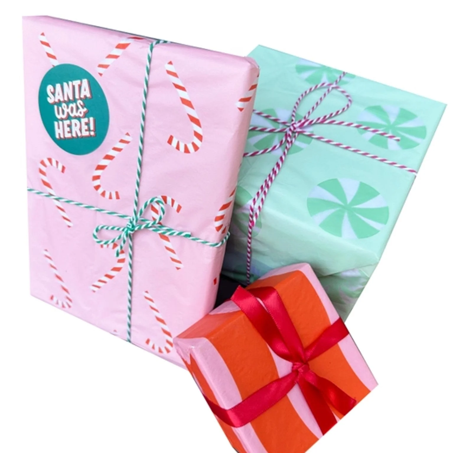 Peppermint Holiday Tissue Paper - Image 2