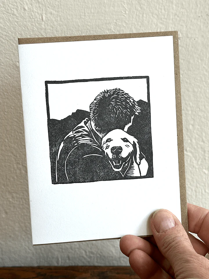 Person/Dog Hug Card - Image 2