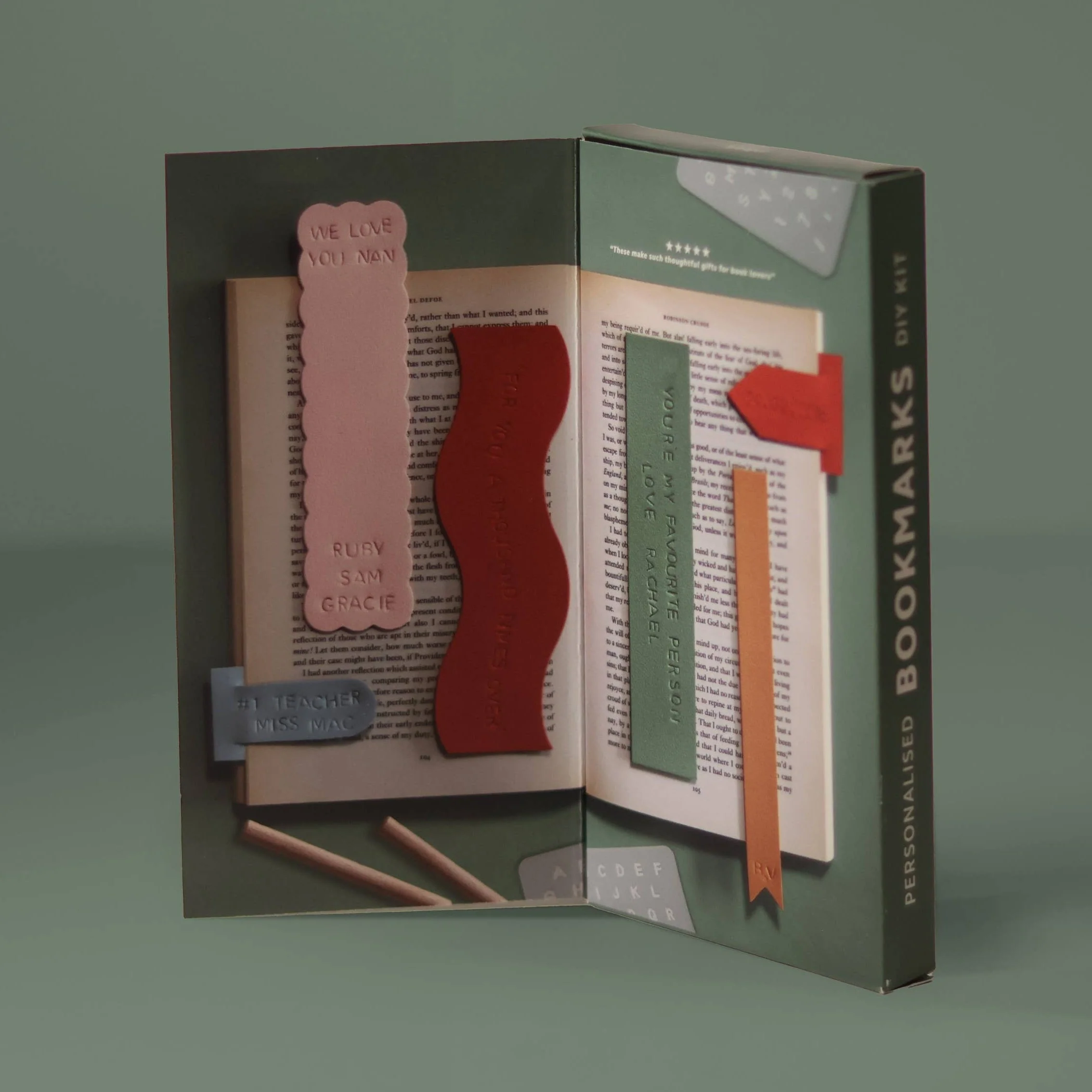 Personalized Bookmarks DIY Kit - Image 6