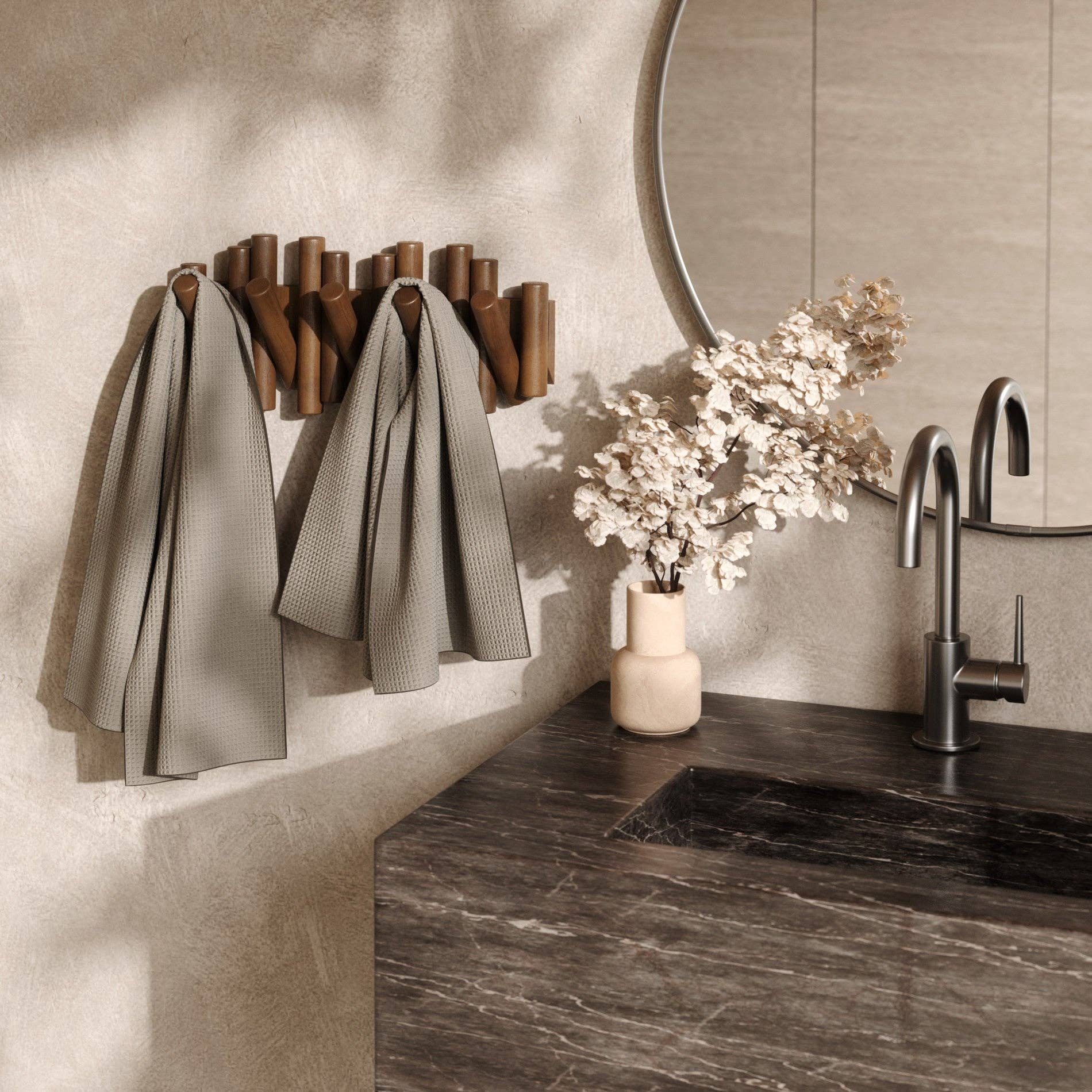 Picket Wall-Mounted Rack - Image 3