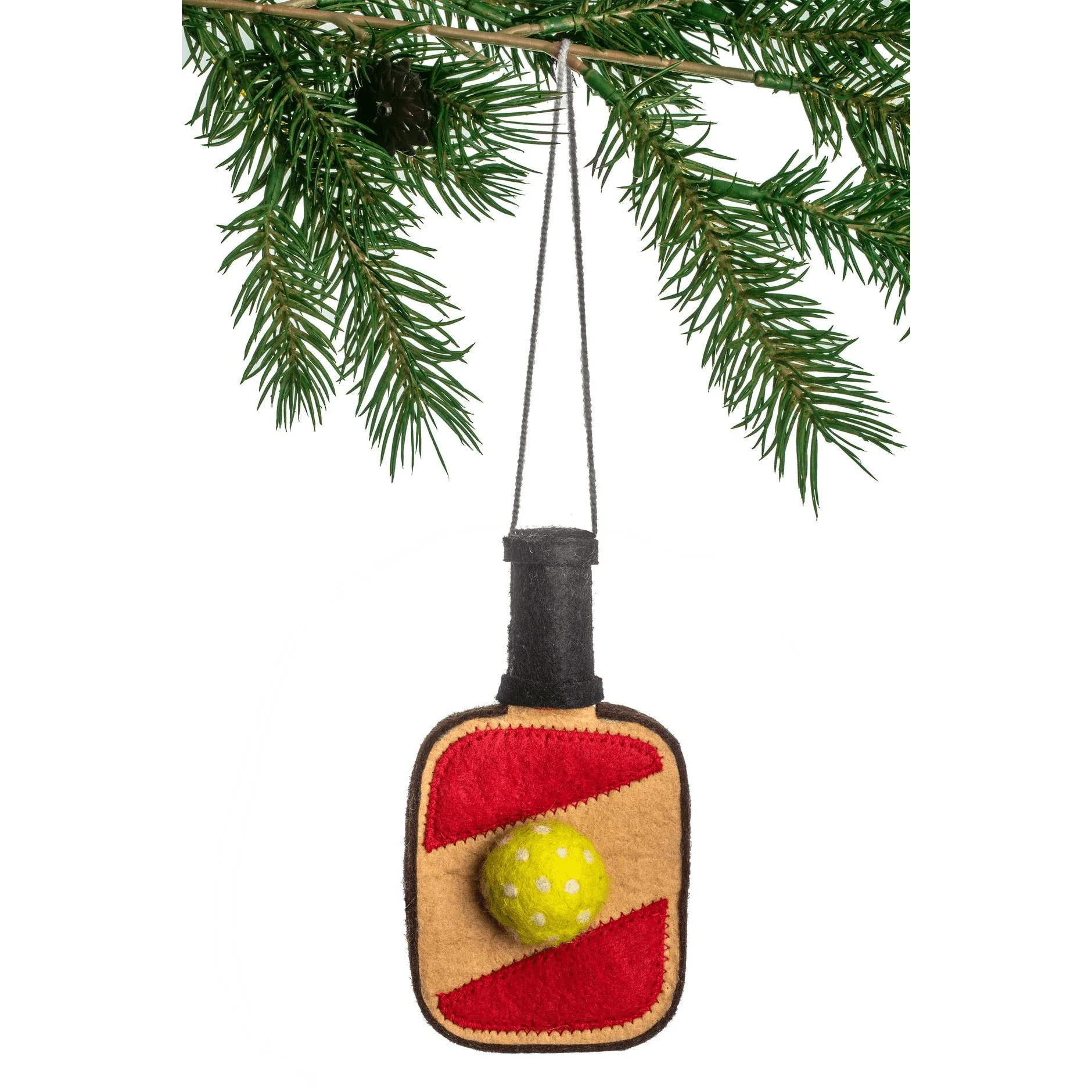Pickleball Felt Ornament