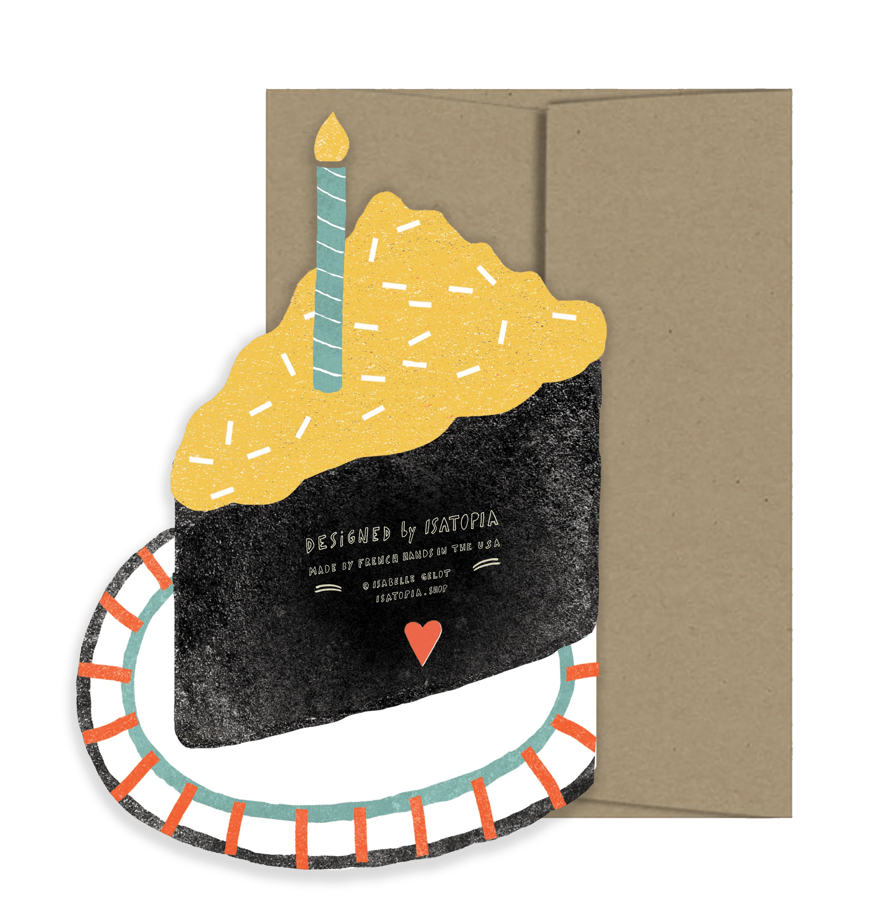 Piece of Cake Birthday Card - Image 2