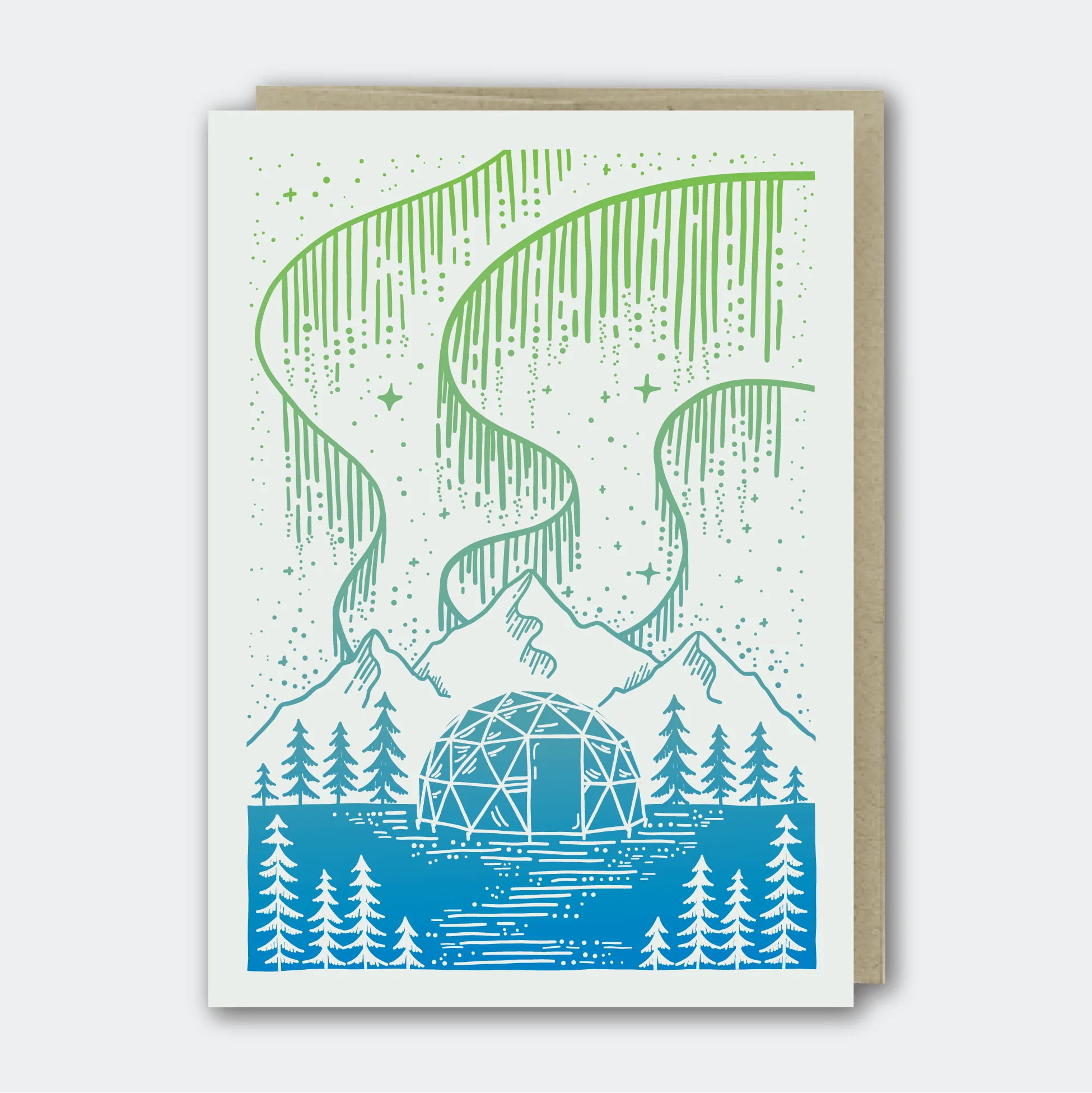 Northern Lights Card