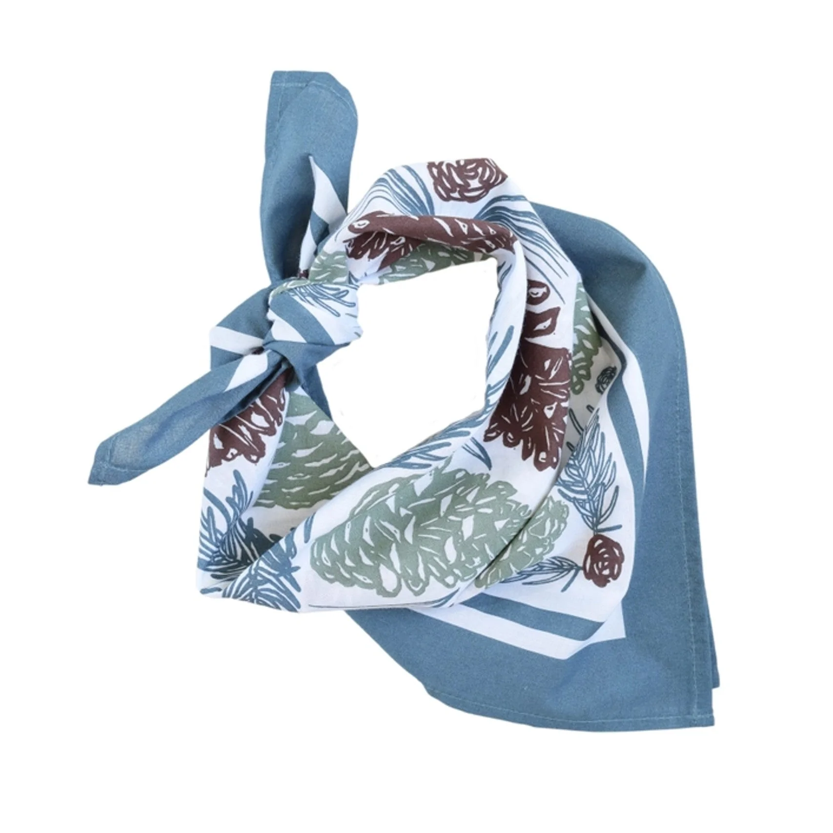 Pinecone Print Bandana - Image 2