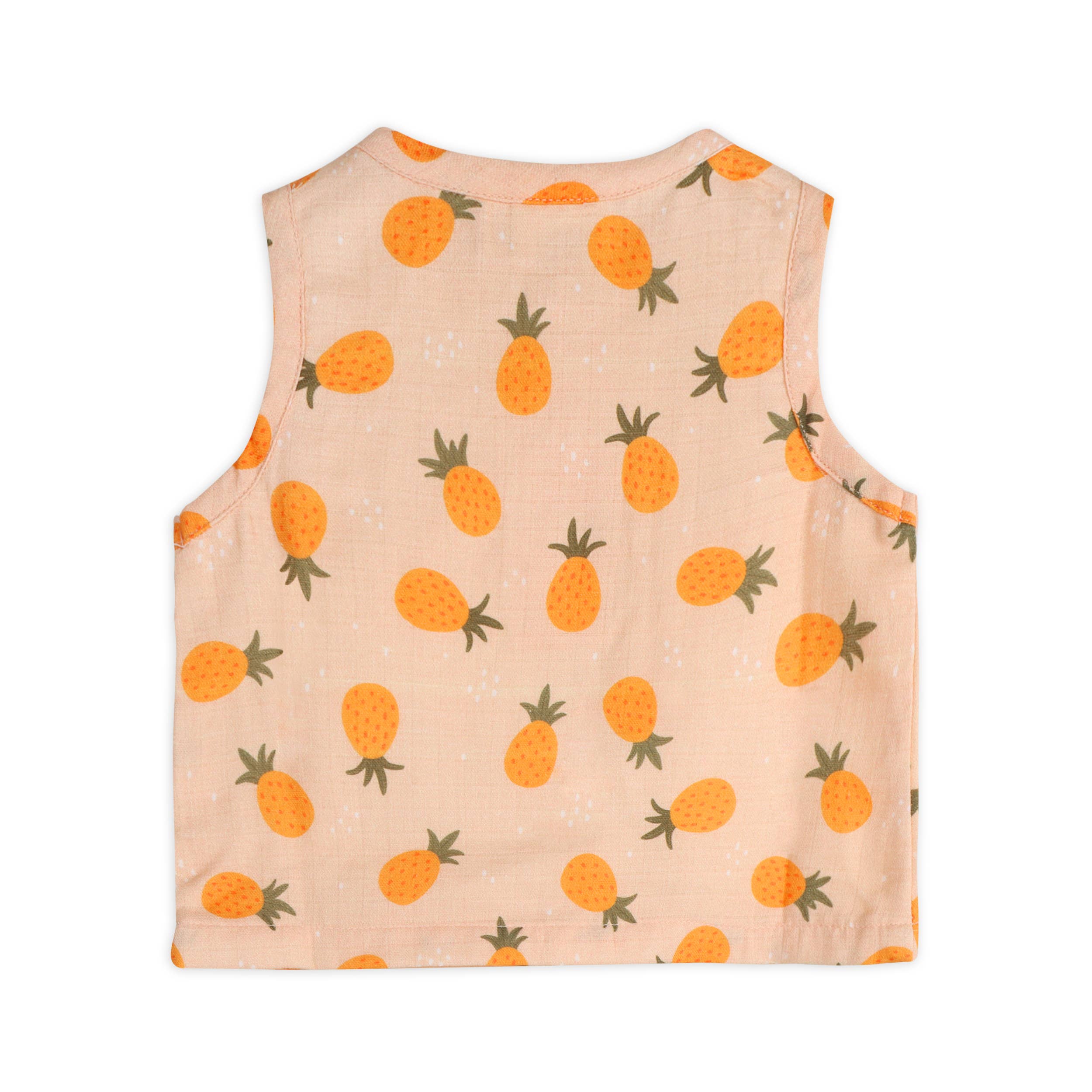 Pineapple Top + Shorts Baby Set - Image 3