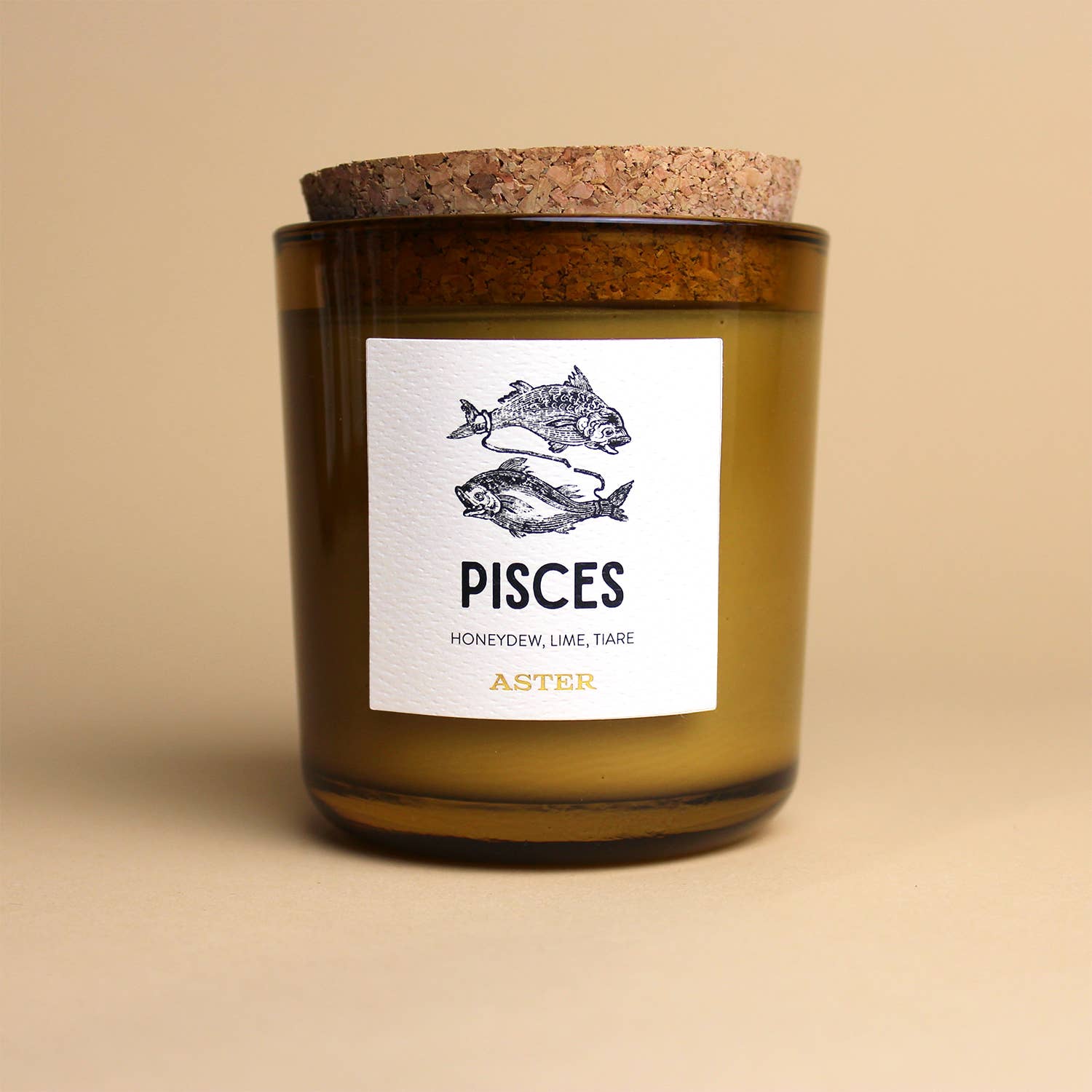 Pisces Zodiac Candle