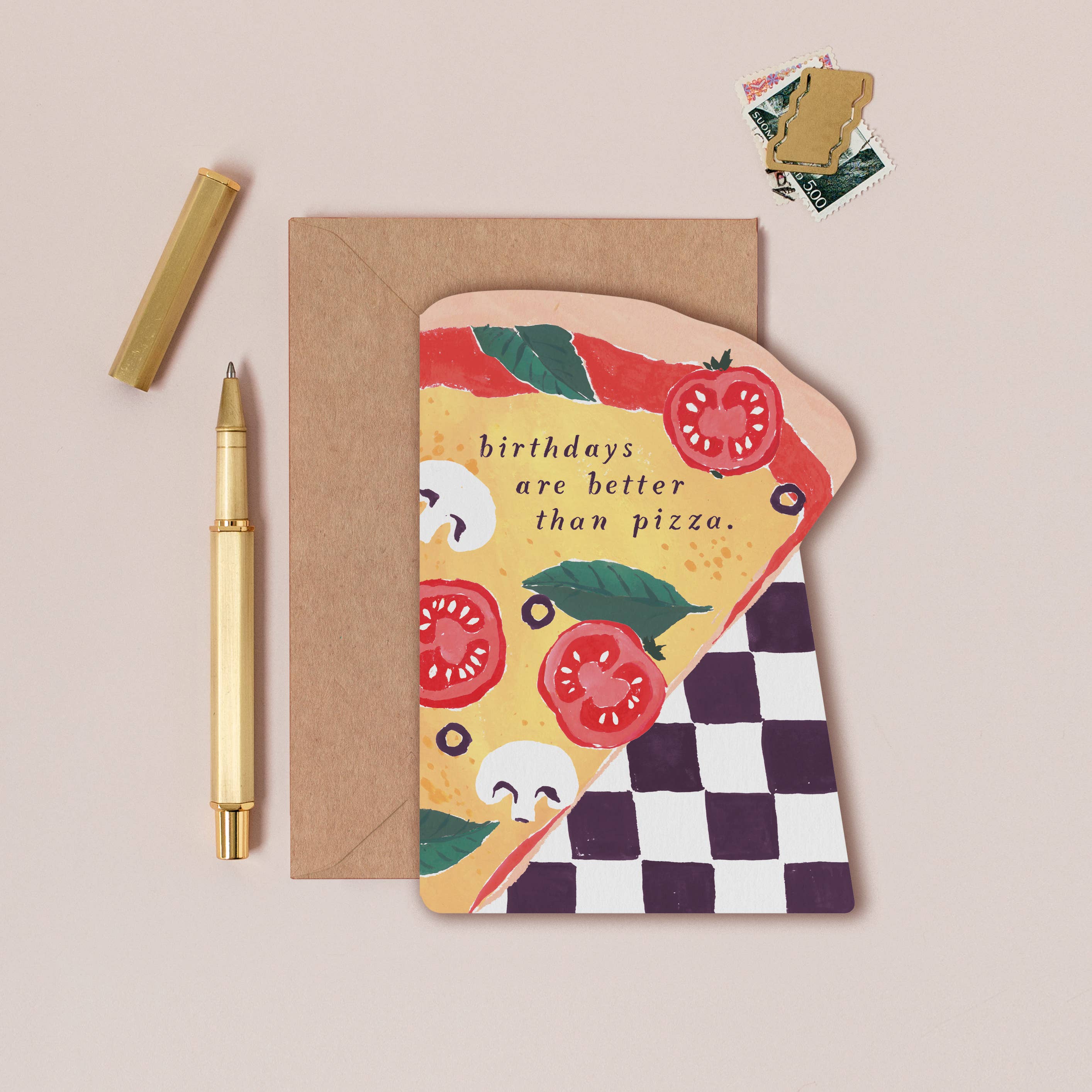 Pizza Slice Birthday Card - Image 2