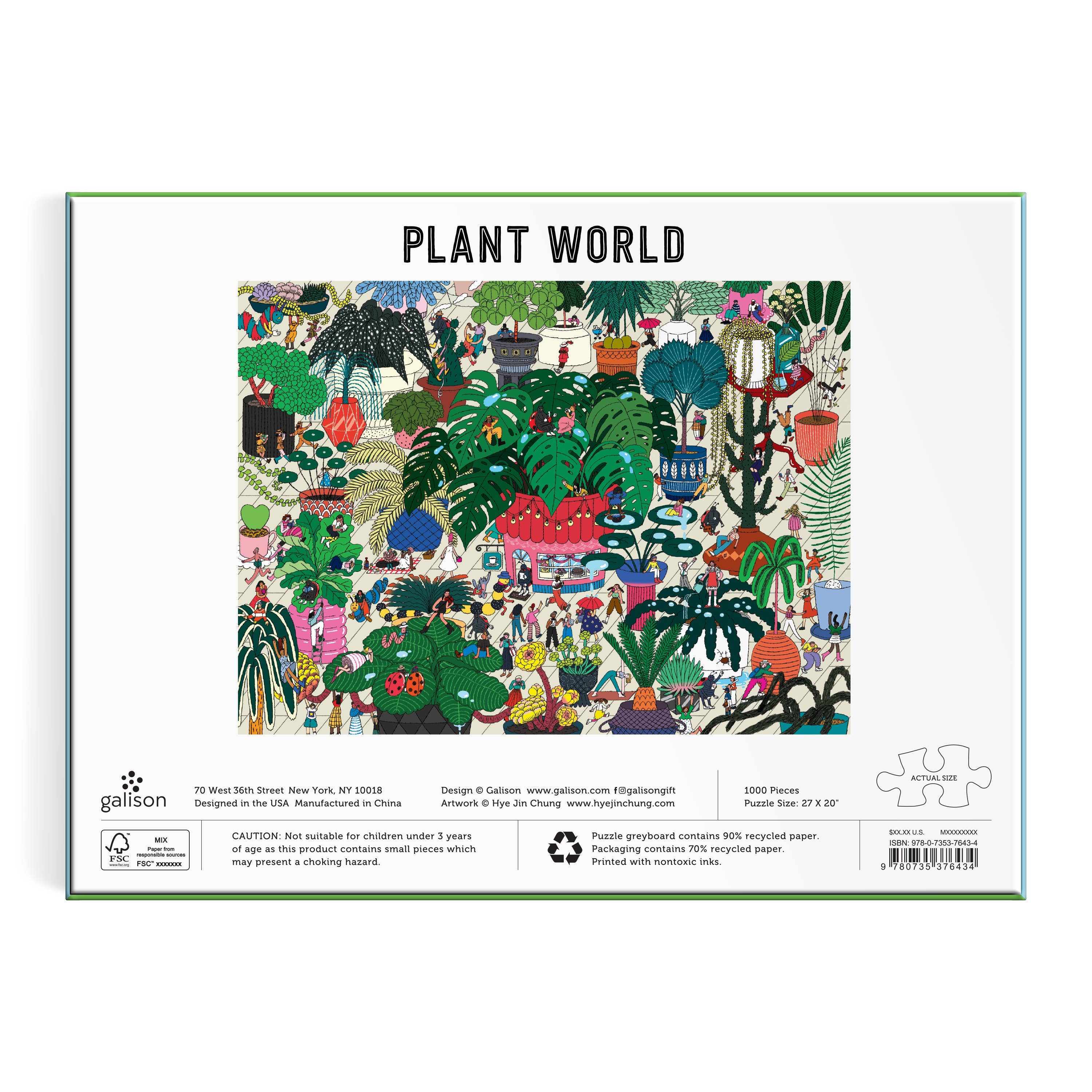 Plant World 1000 Piece Puzzle - Image 4