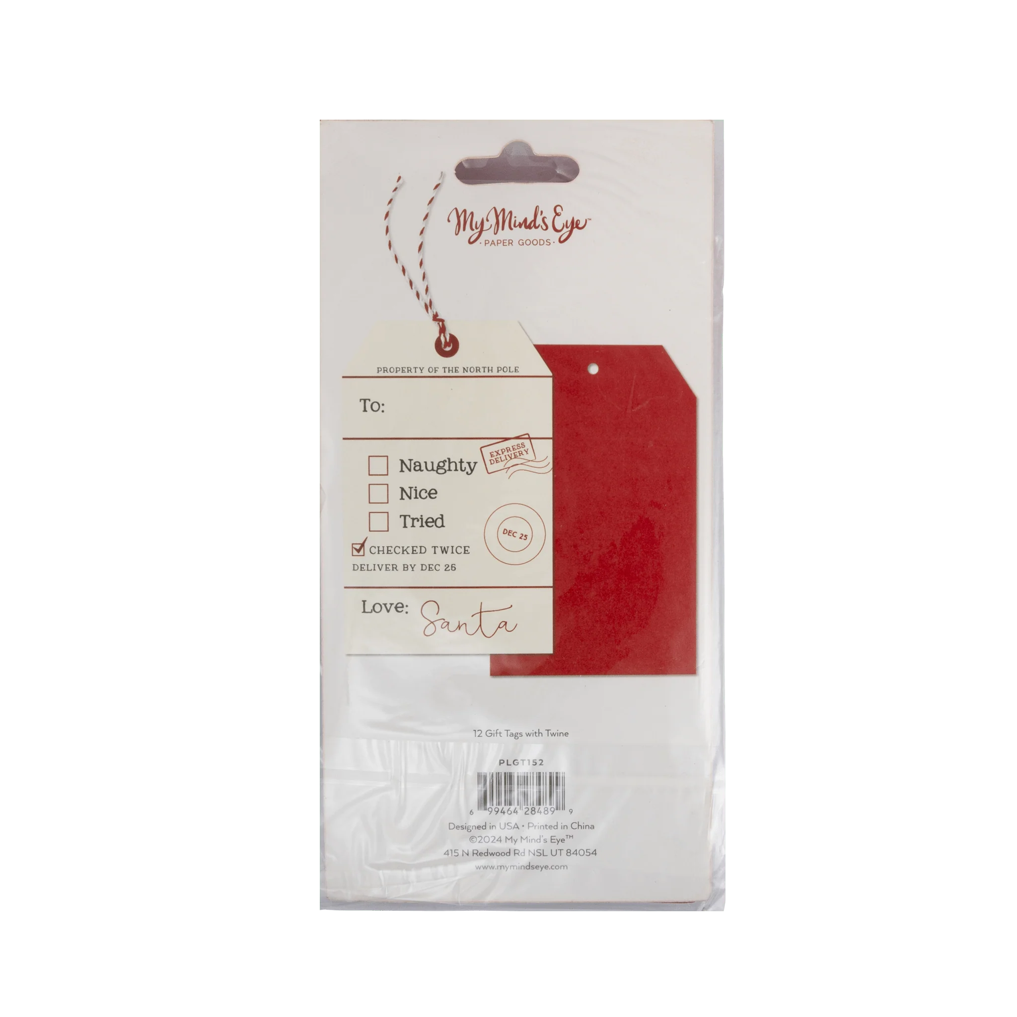 Naughty Nice Gift Tags - Image 2