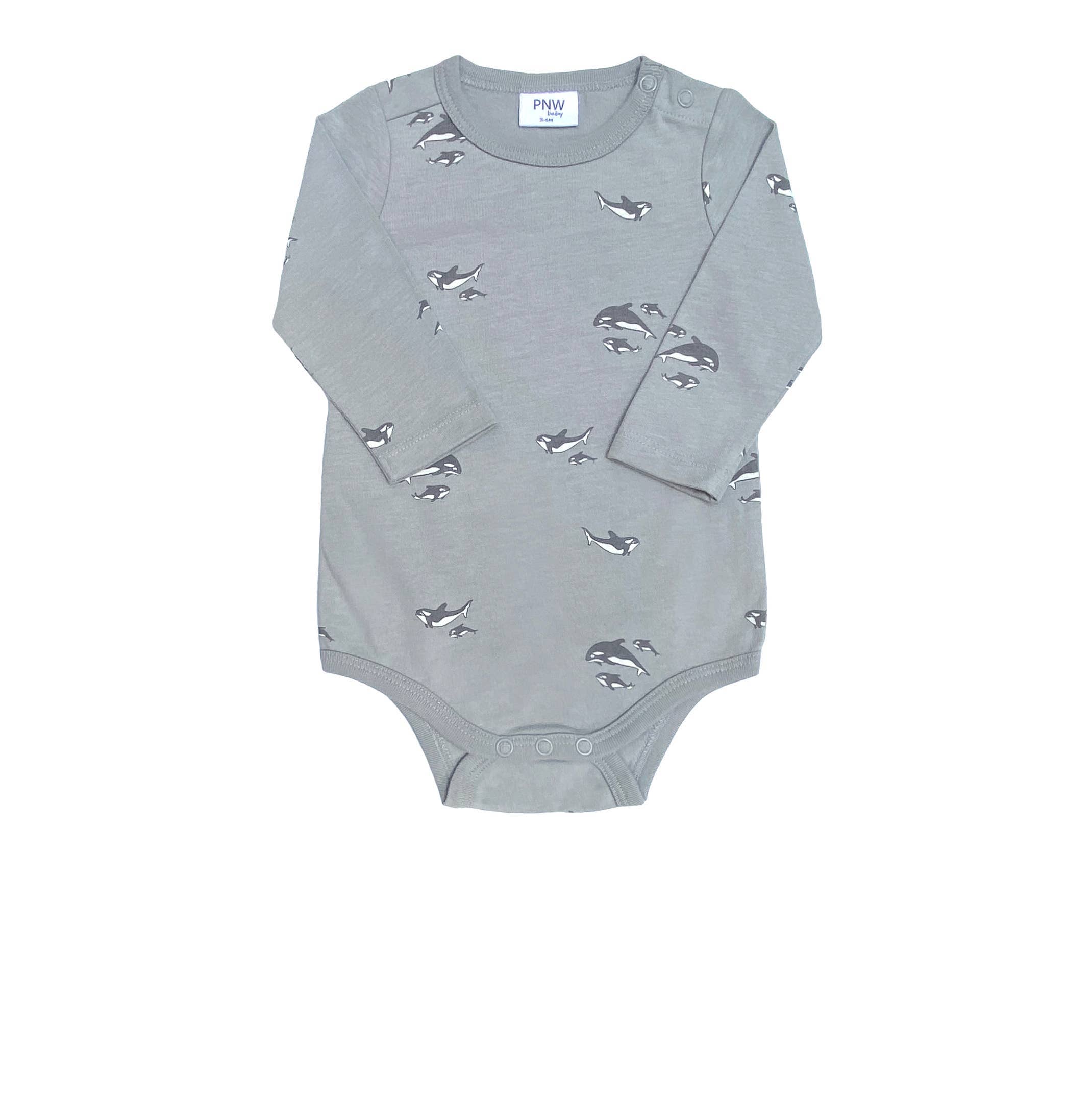 Orca Long Sleeve Onesie - Image 2