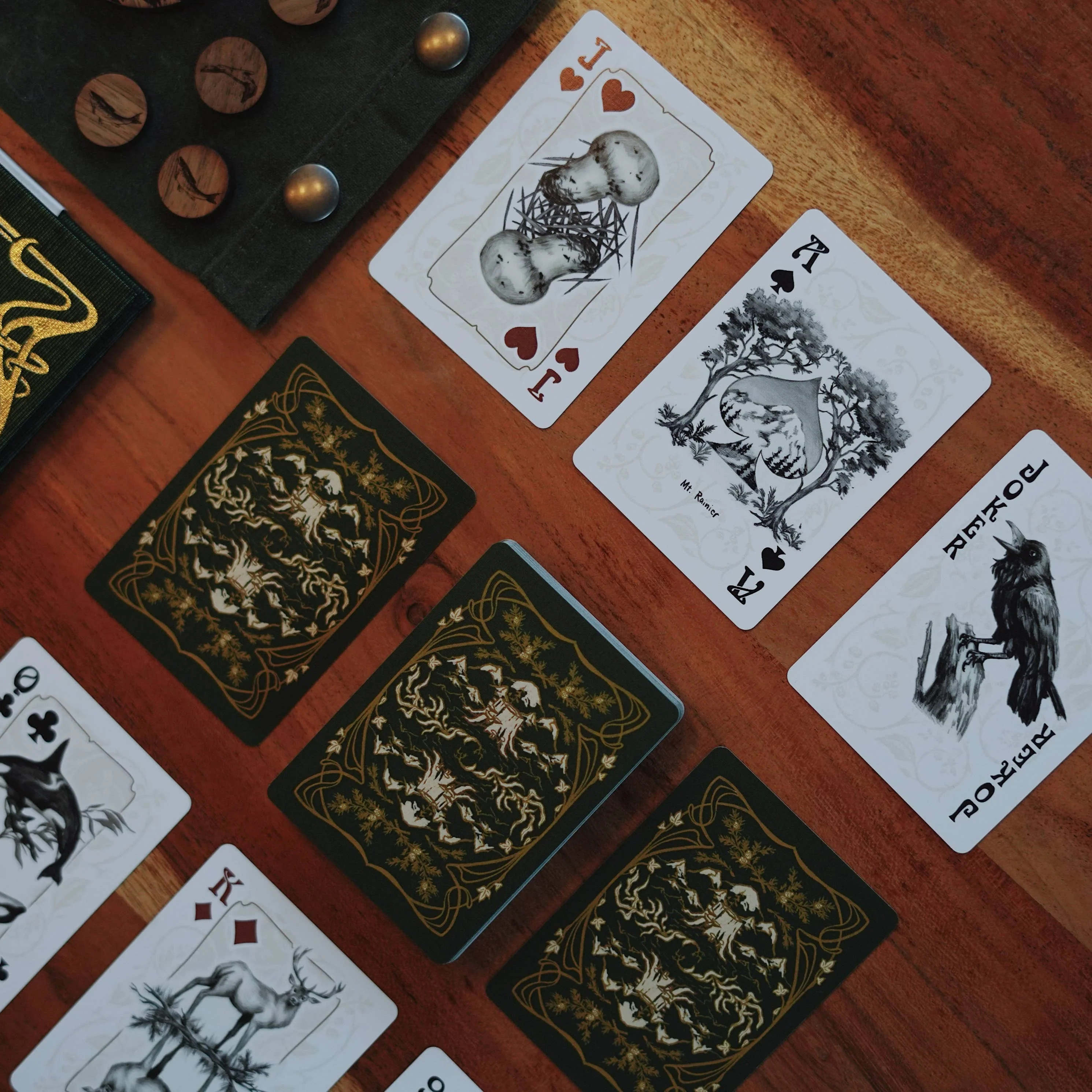 PNW Evergreen Playing Cards - Image 2