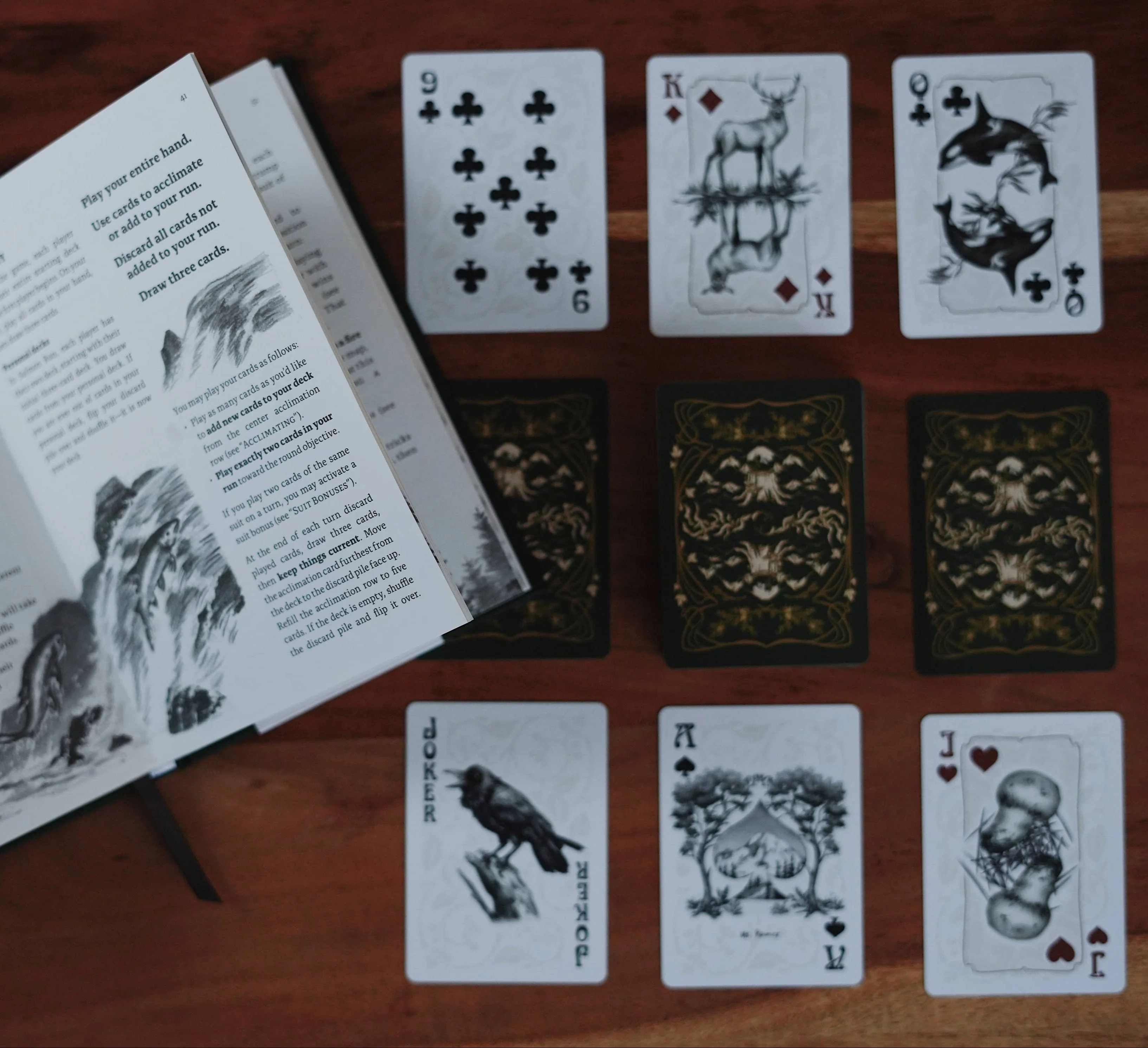 PNW Evergreen Playing Cards - Image 3