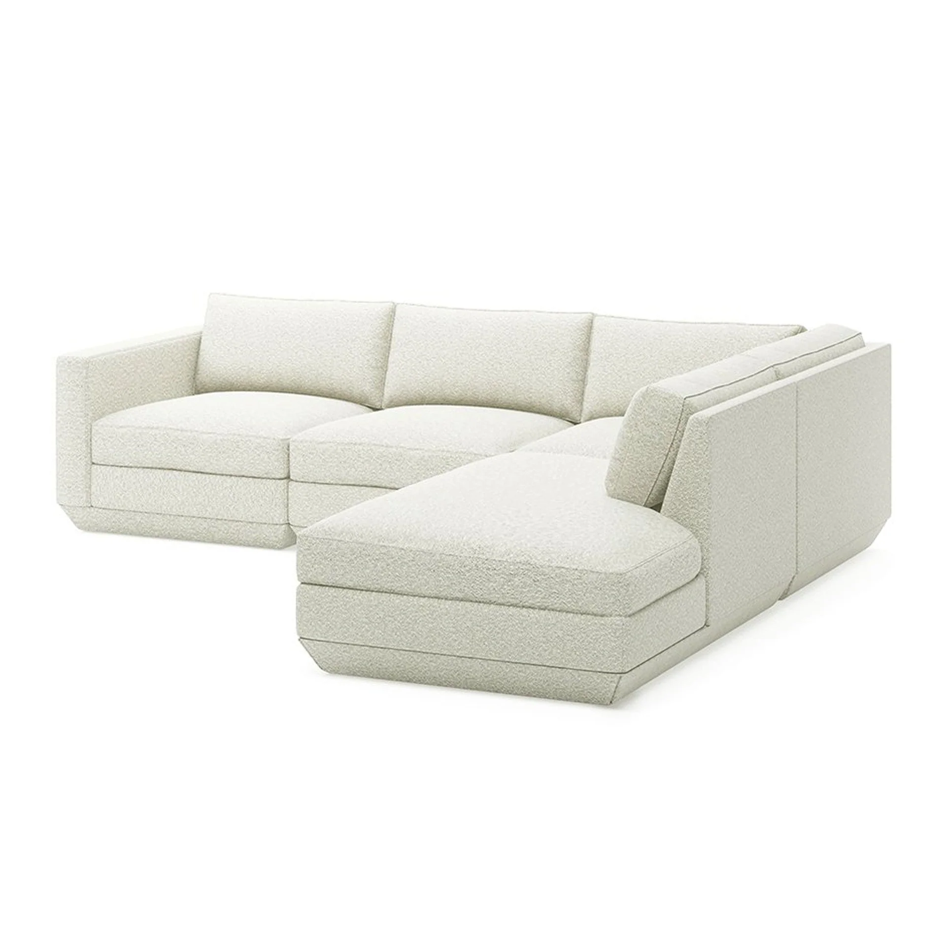 Podium 4 Piece Lounge Sectional A - Image 9