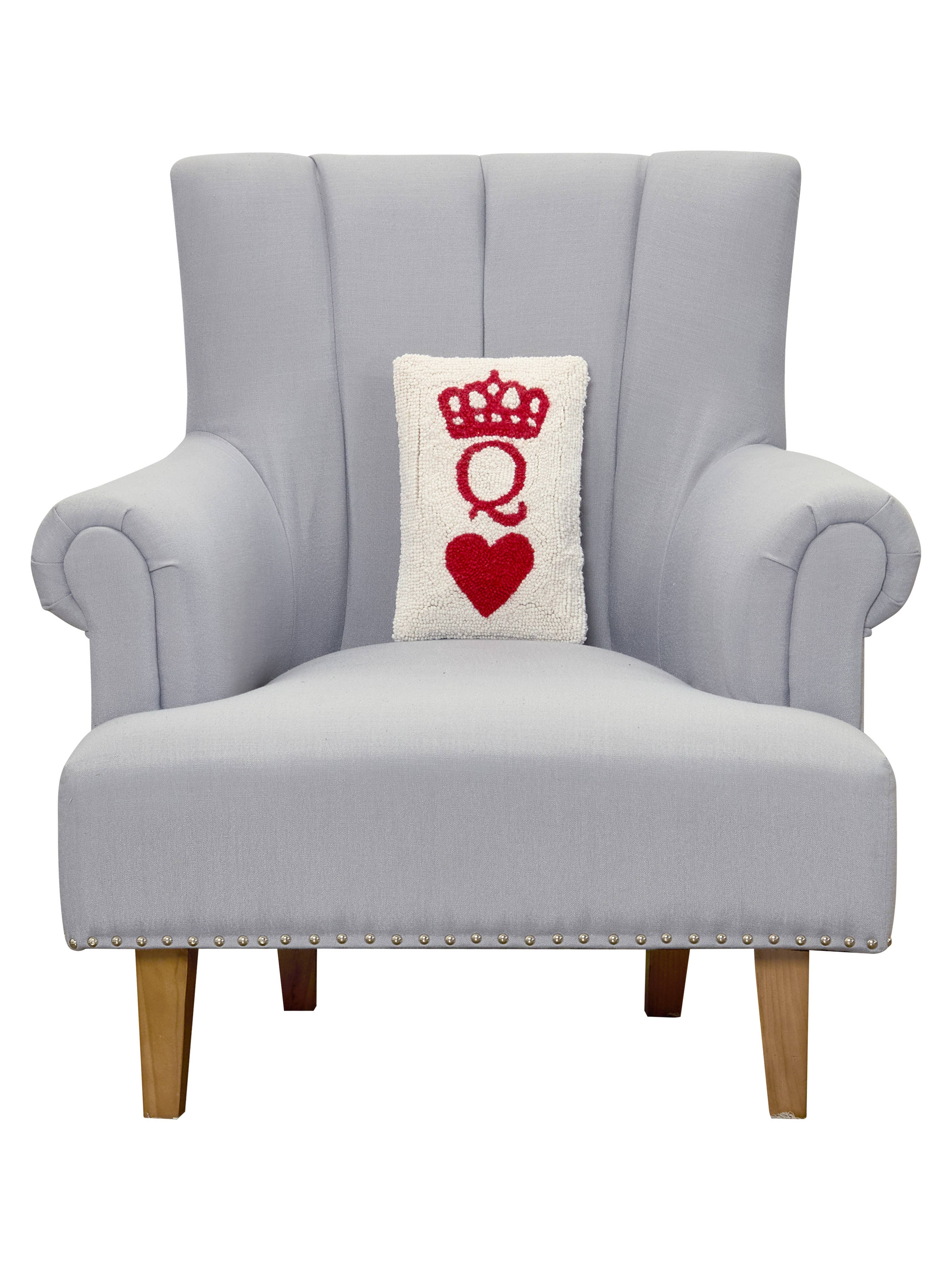 Poker Queen Hook Pillow - Image 2