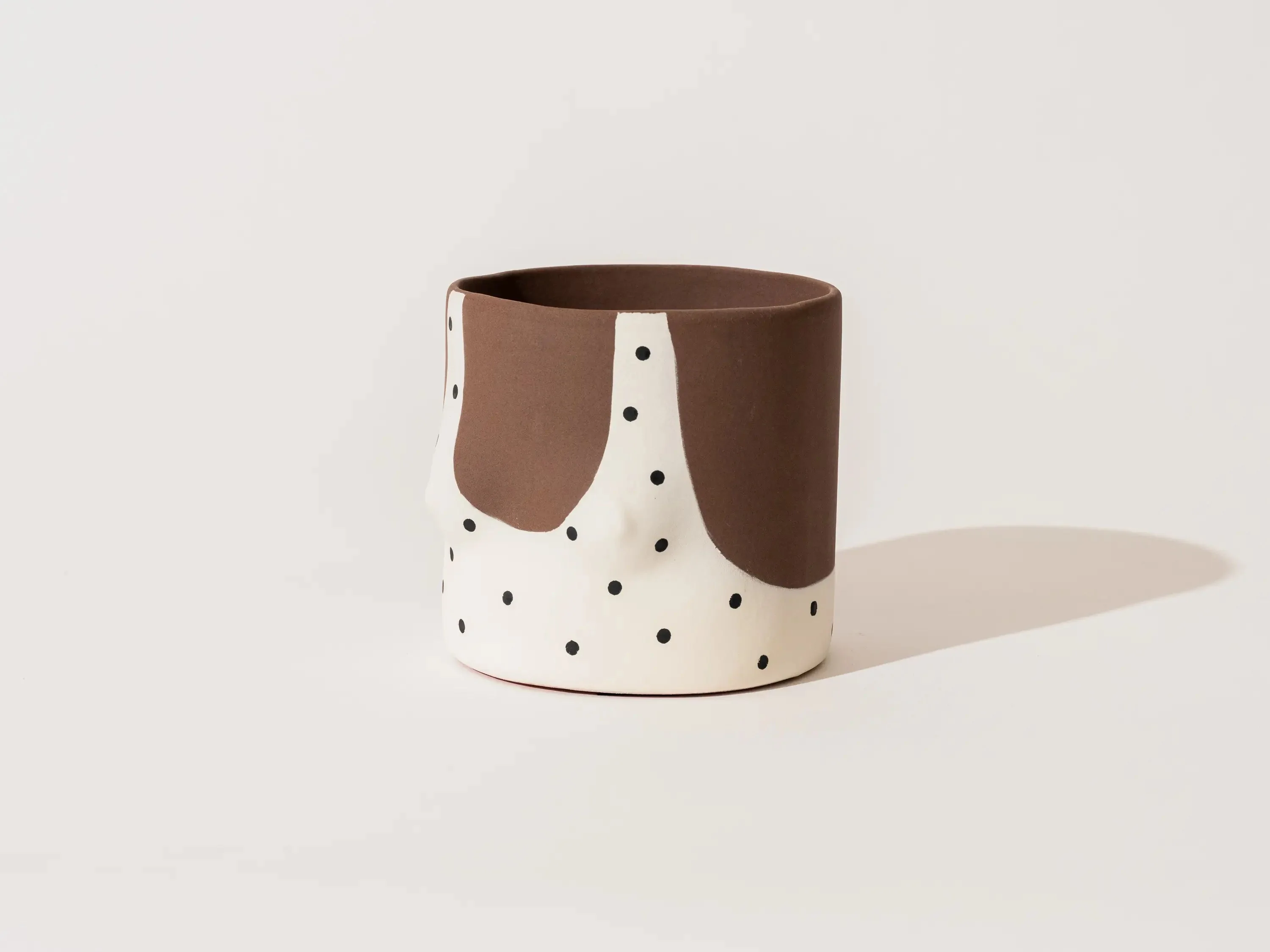 Boobs Planter: Dark Polka-Dots - Image 2