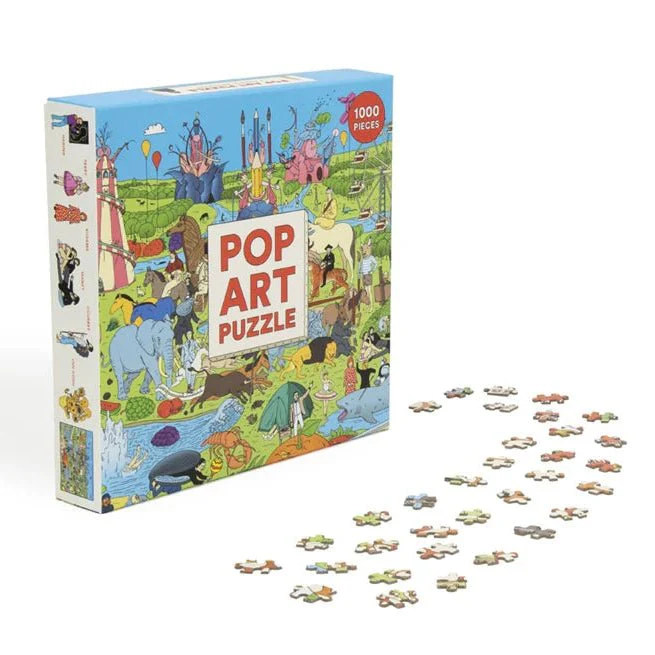 Pop Art: Spot the Artists 1000 Piece Puzzle - Image 2
