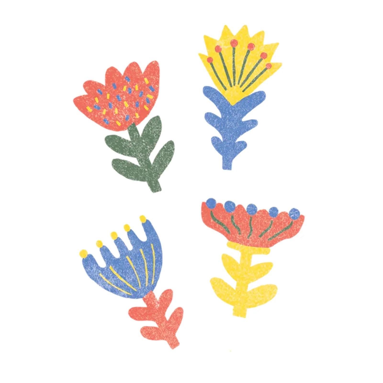 Pop Flowers Stickers - Image 2