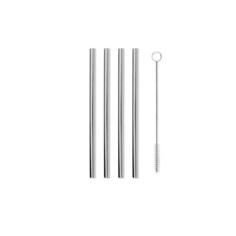 Porter 5" Metal Straws Set/4 - Image 4