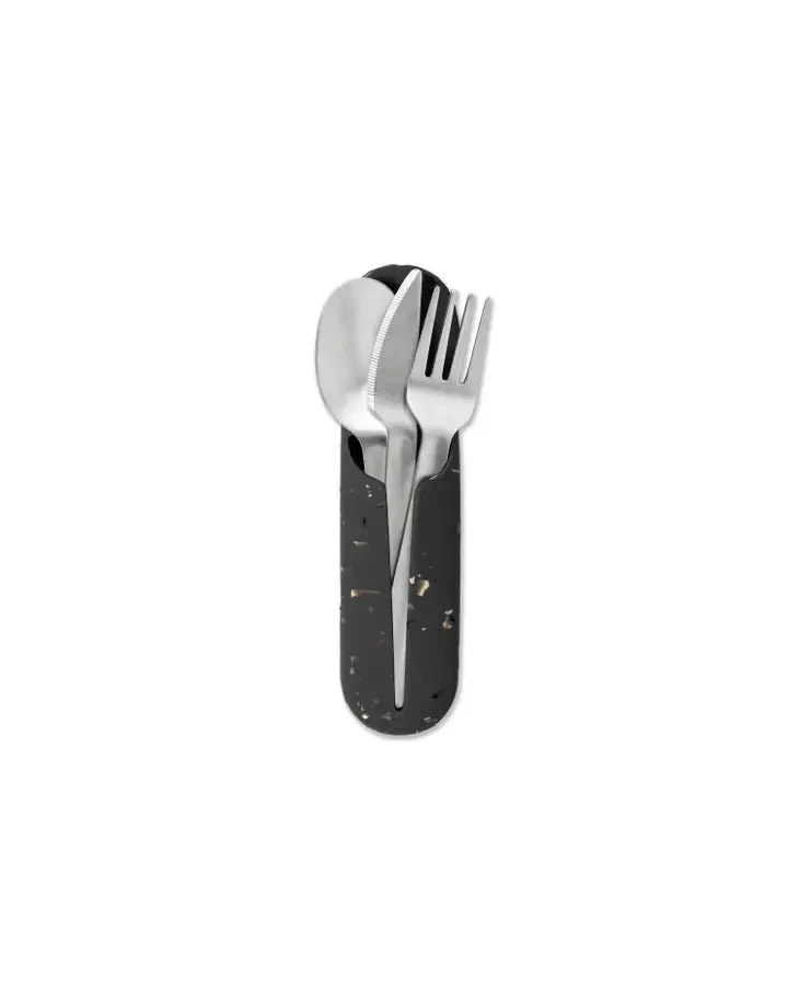 Porter Utensil Set: Terrazzo Charcoal - Image 2