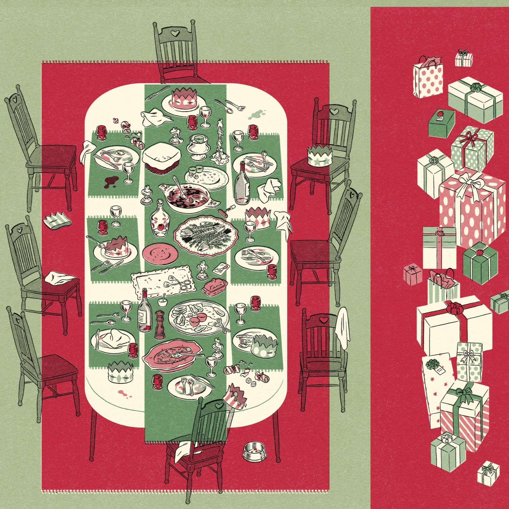 Holiday Fish Feast Gift Bag - Image 3