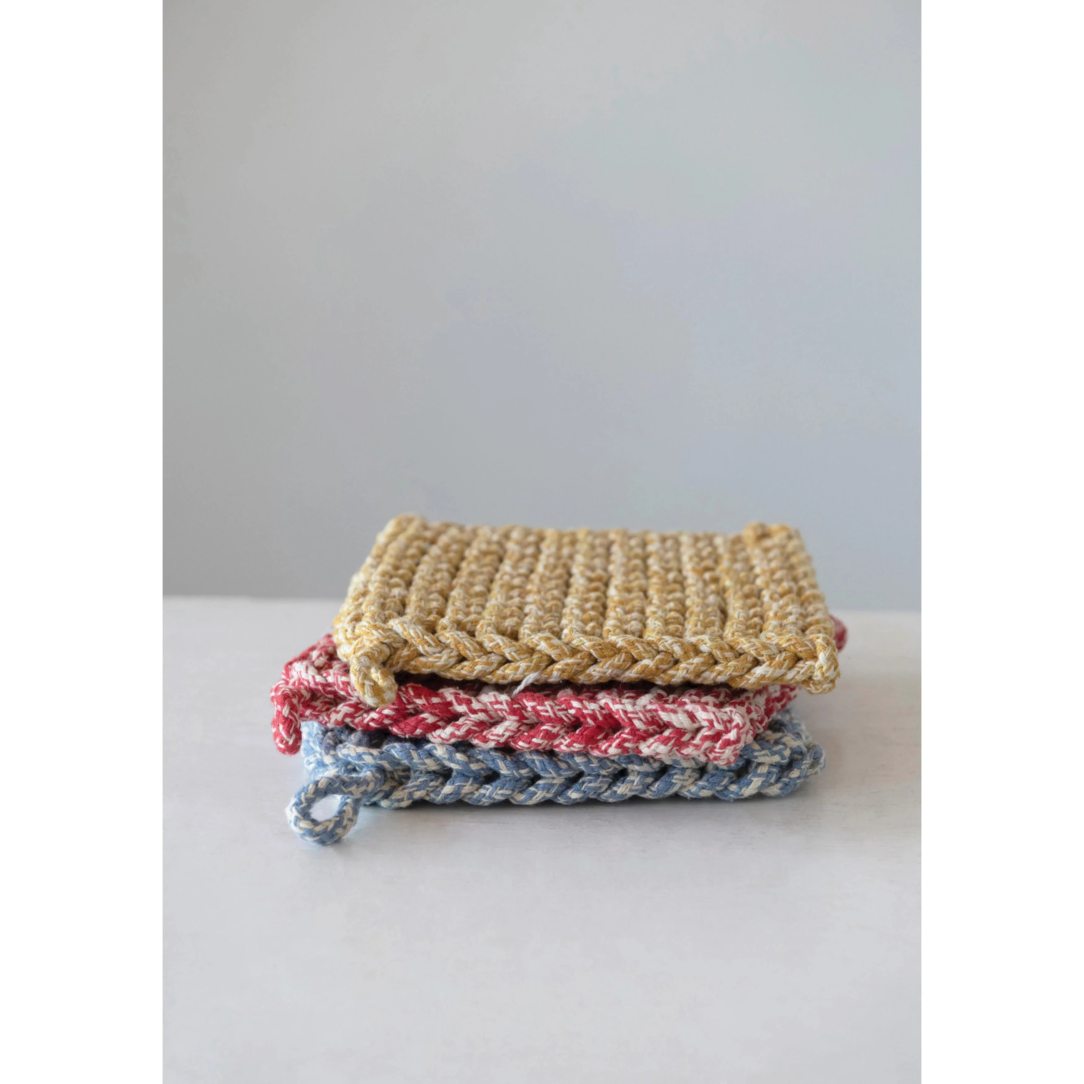Primary Crocheted Potholder - Image 2