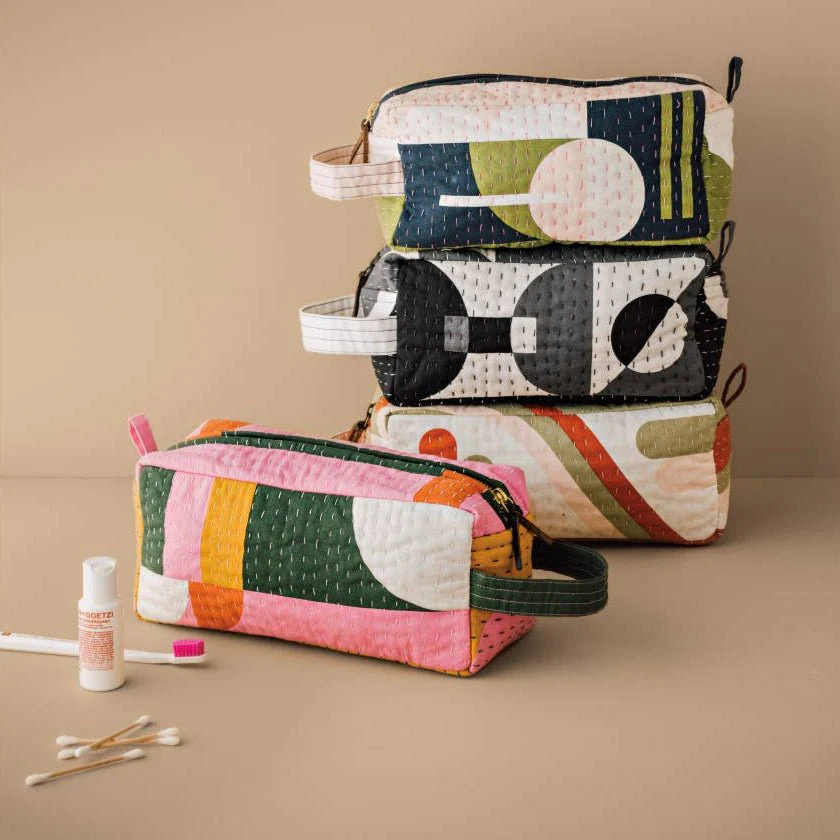 Prism Quilted Cosmetic Bag/Dopp Kit - Image 2