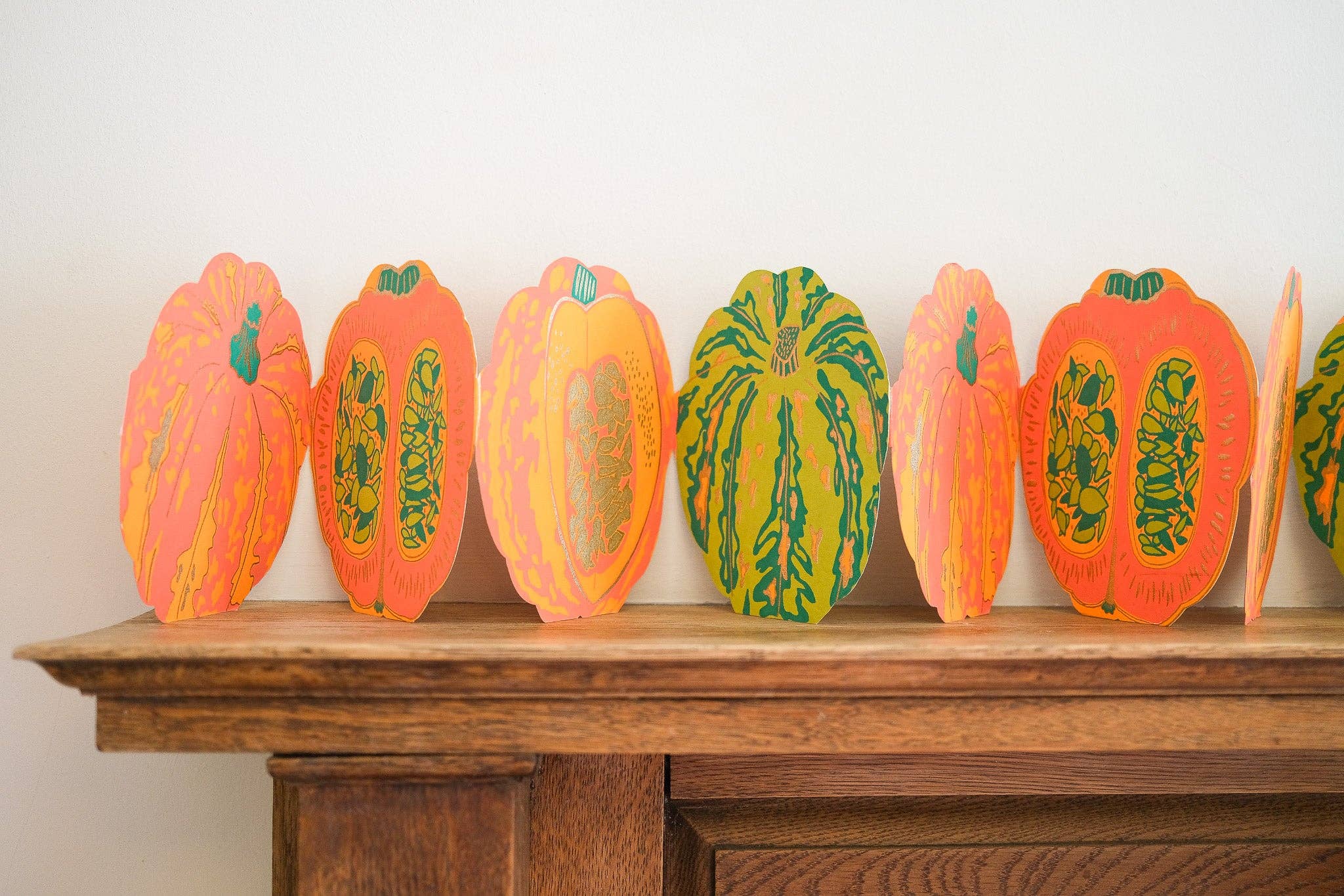 Pumpkins & Gourds Concertina Garland - Image 6