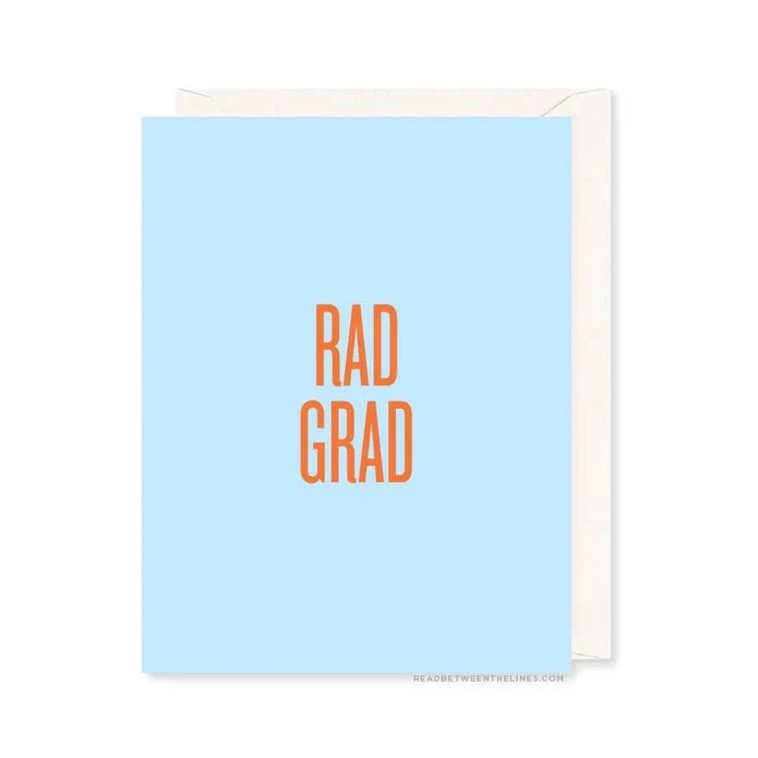 Rad Grad Card