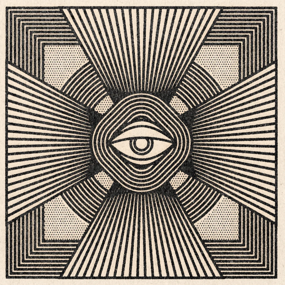Radiant Eye Print