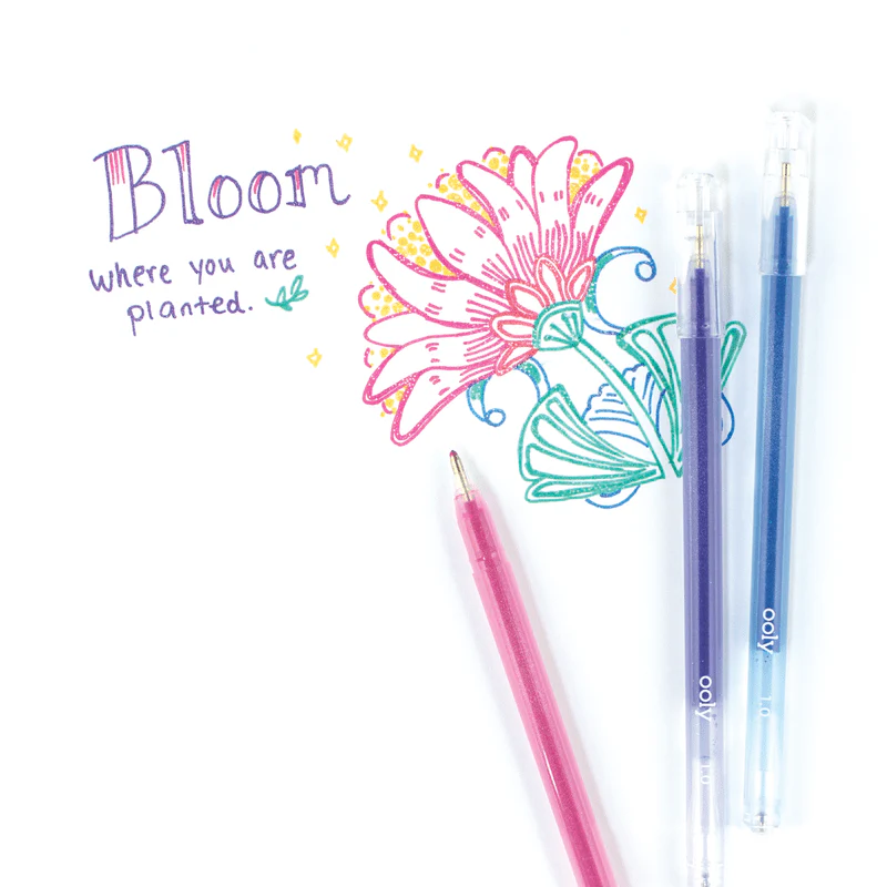 Radiant Writers Glitter Gel Pens - Image 2