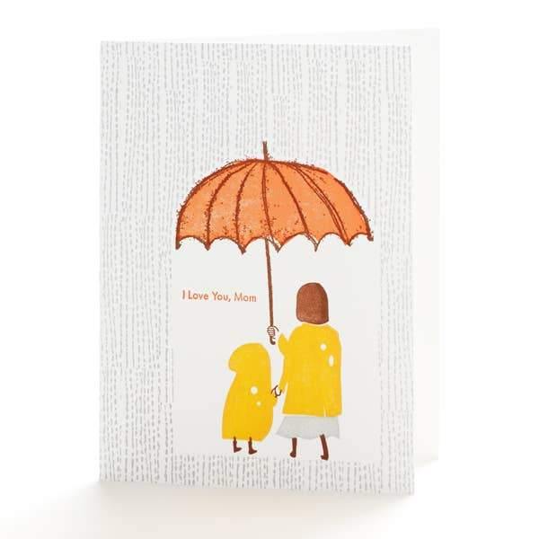 Rain - I Love You Mom Card