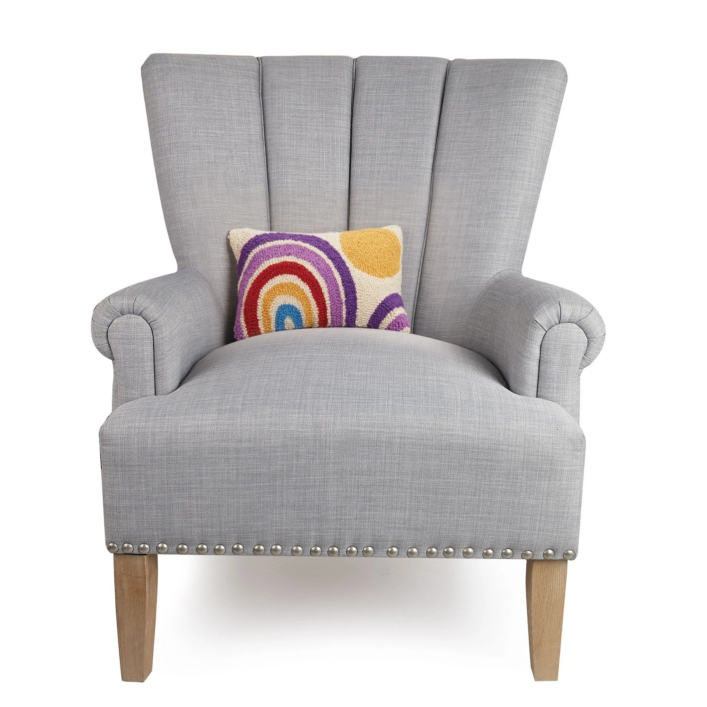Rainbow And Sun Hook Pillow - Image 2