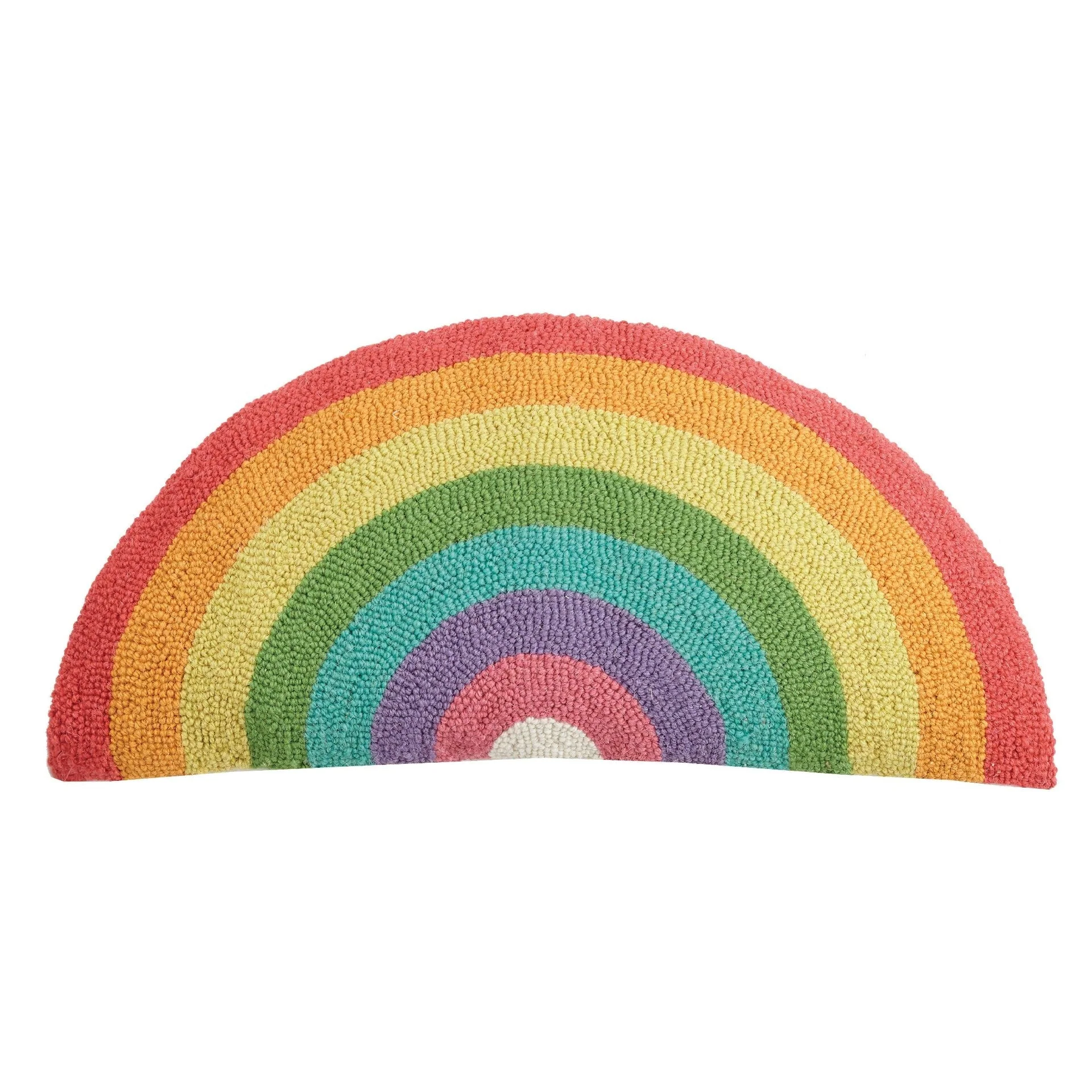 Rainbow Shaped Hook Pillow