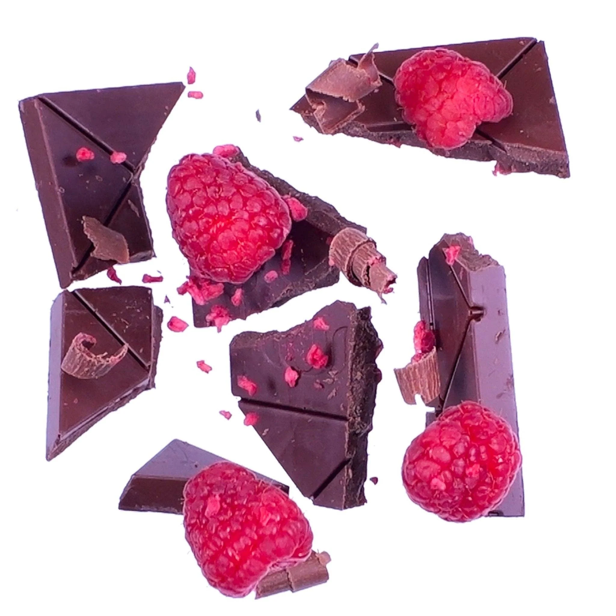 Raspberry 49% Chocolate Bar - Image 2