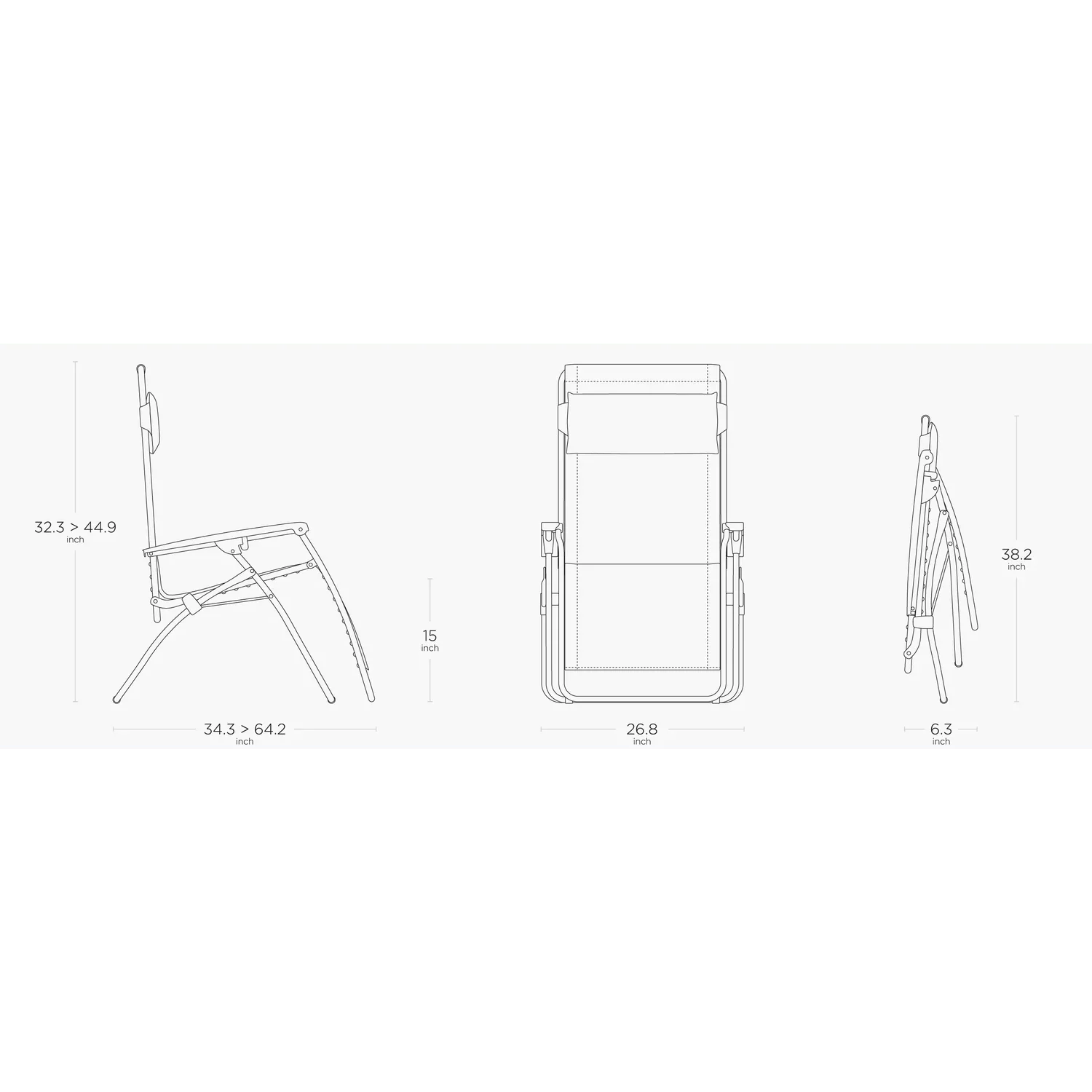 Rclip Reclining Lounge Chair - Image 8