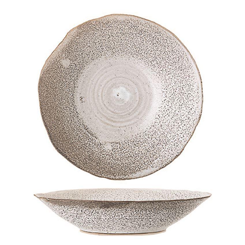 Reactive Glaze Stoneware Bowl - Image 2
