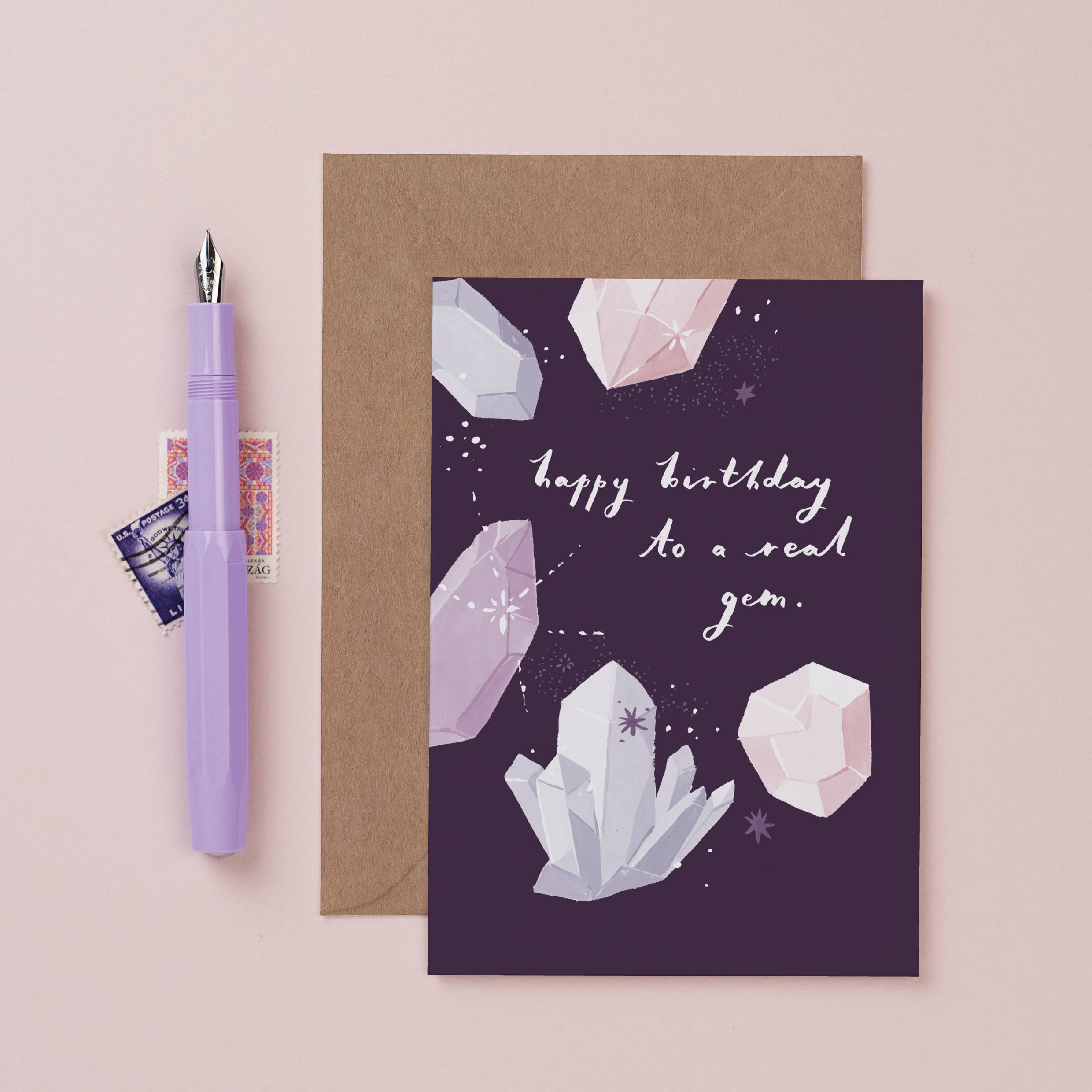 Real Gem Birthday Card - Image 2
