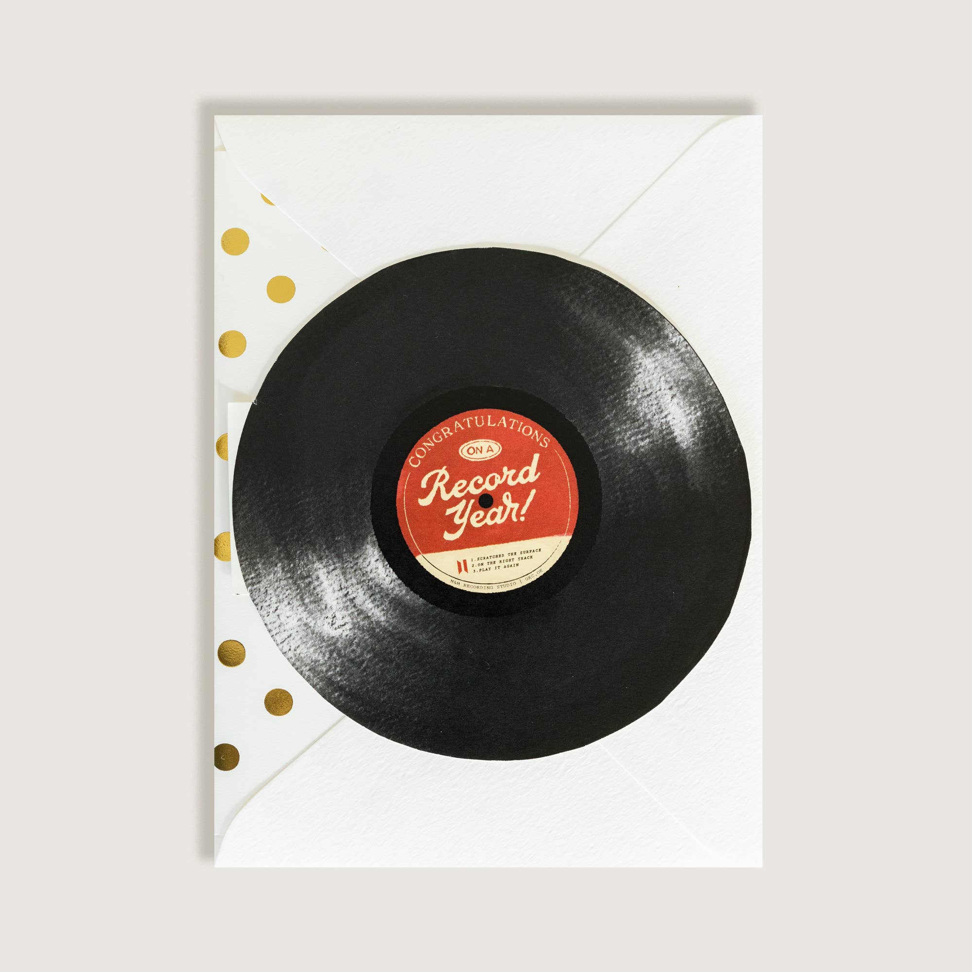 Record Year Congrats Card