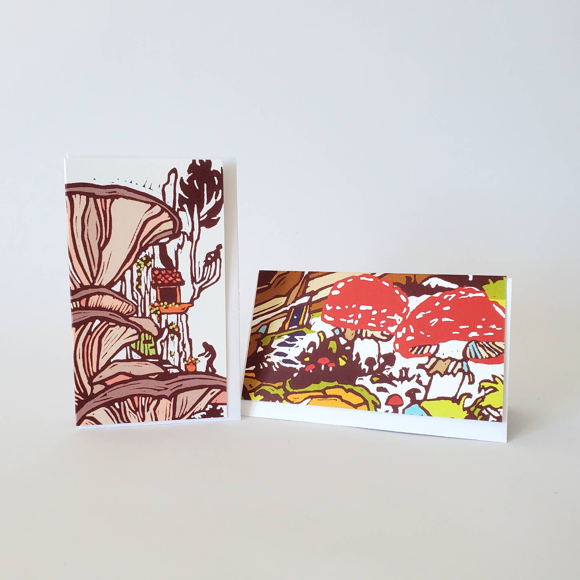 Red Mushroom Mini Card - Image 4