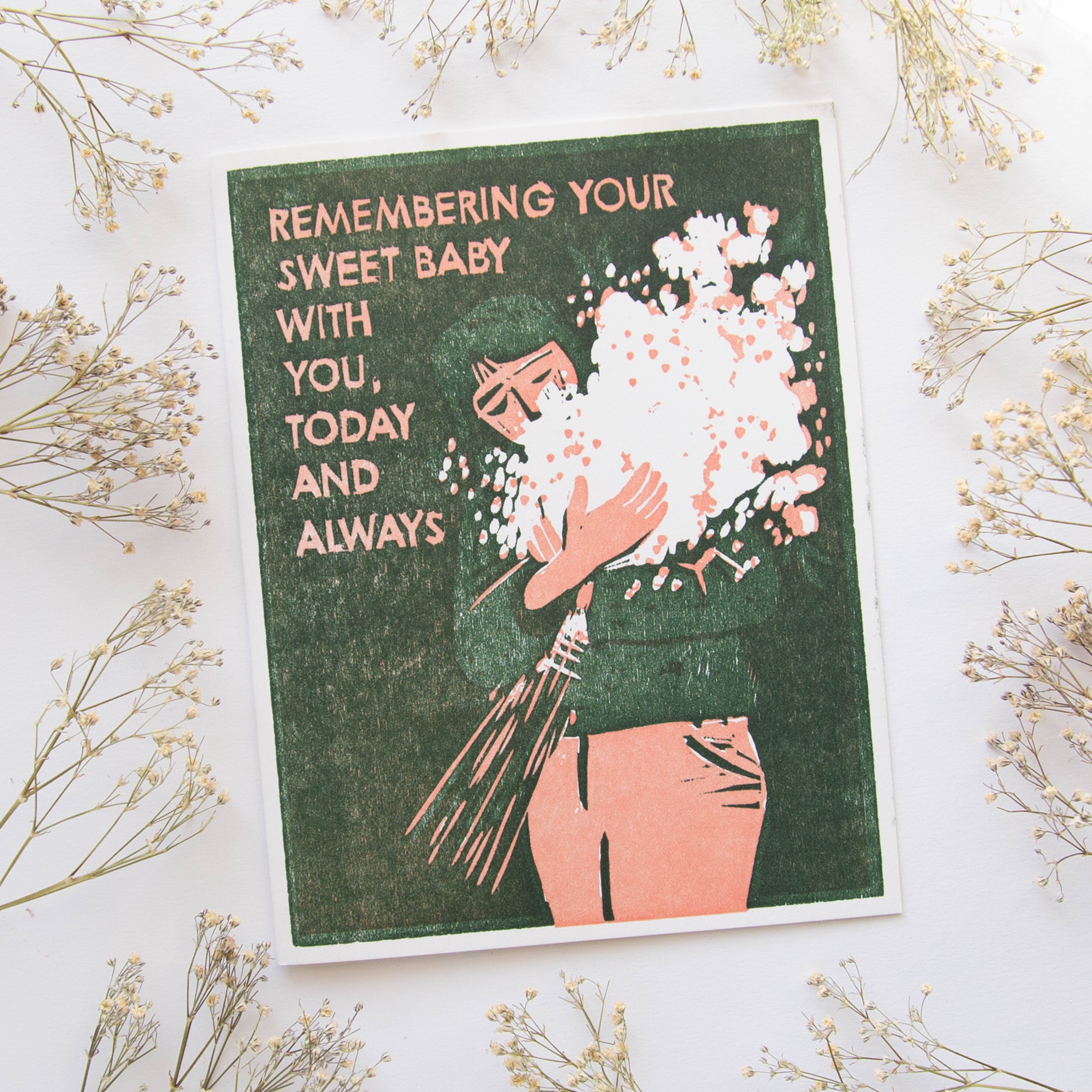 Sweet Baby Sympathy Card - Image 3
