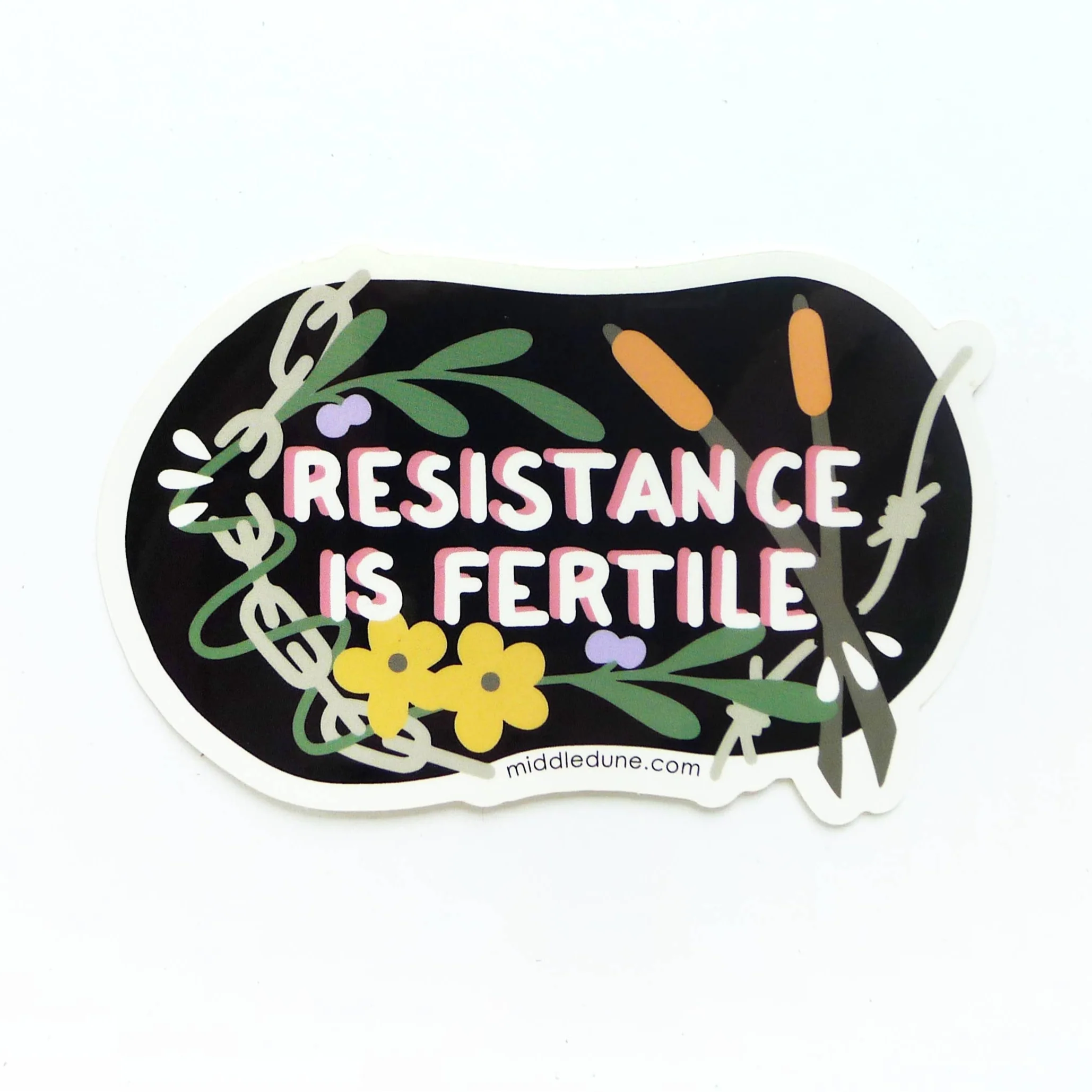 Resistance is Fertile Sticker