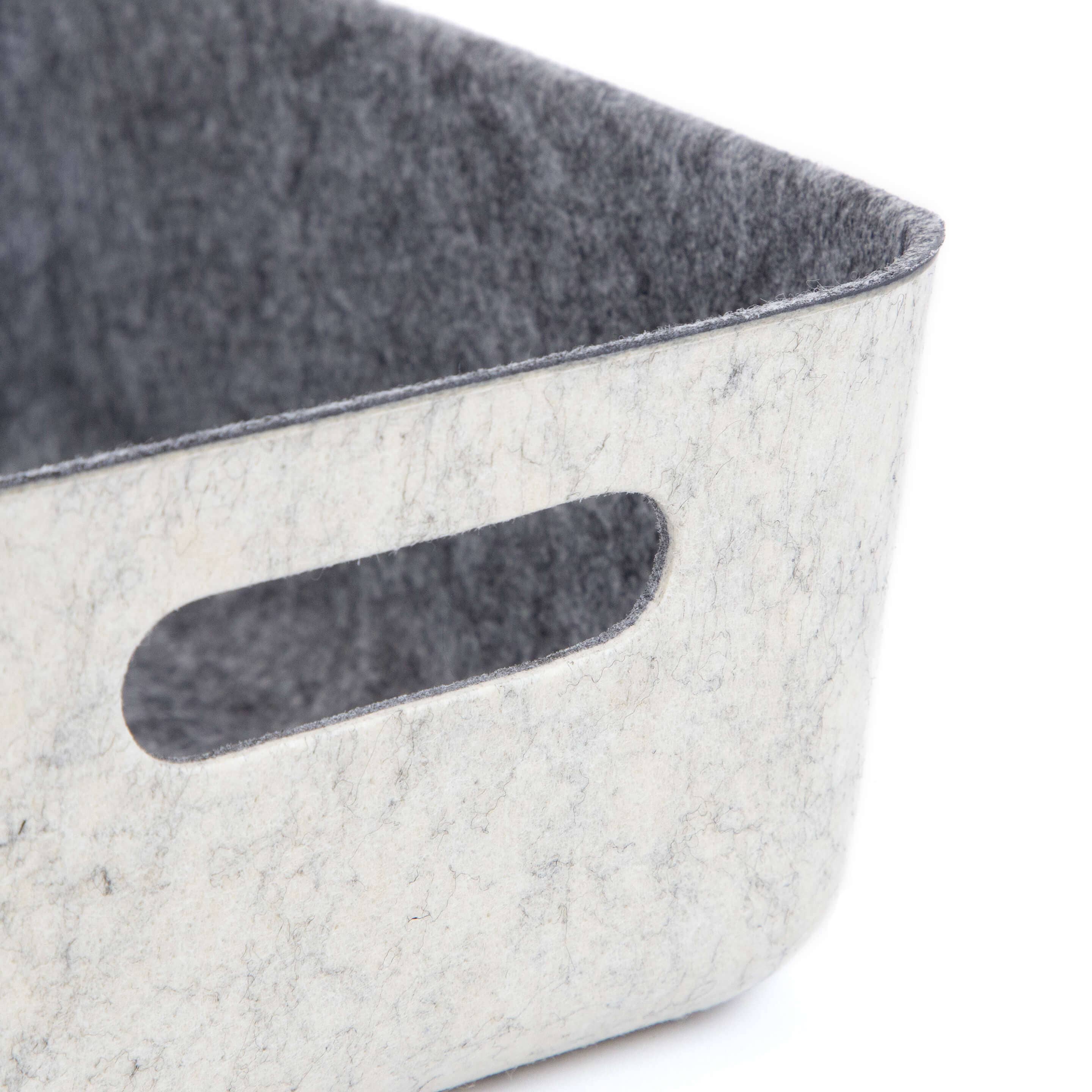 ReSTAK Recycled Felt Small Bin - Image 5