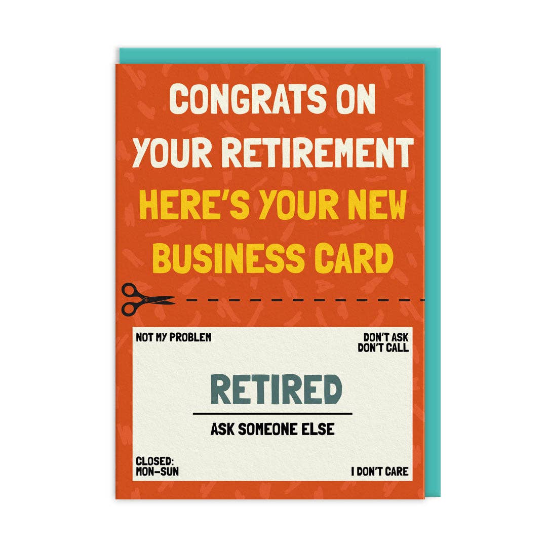 Retirement Congrats Card