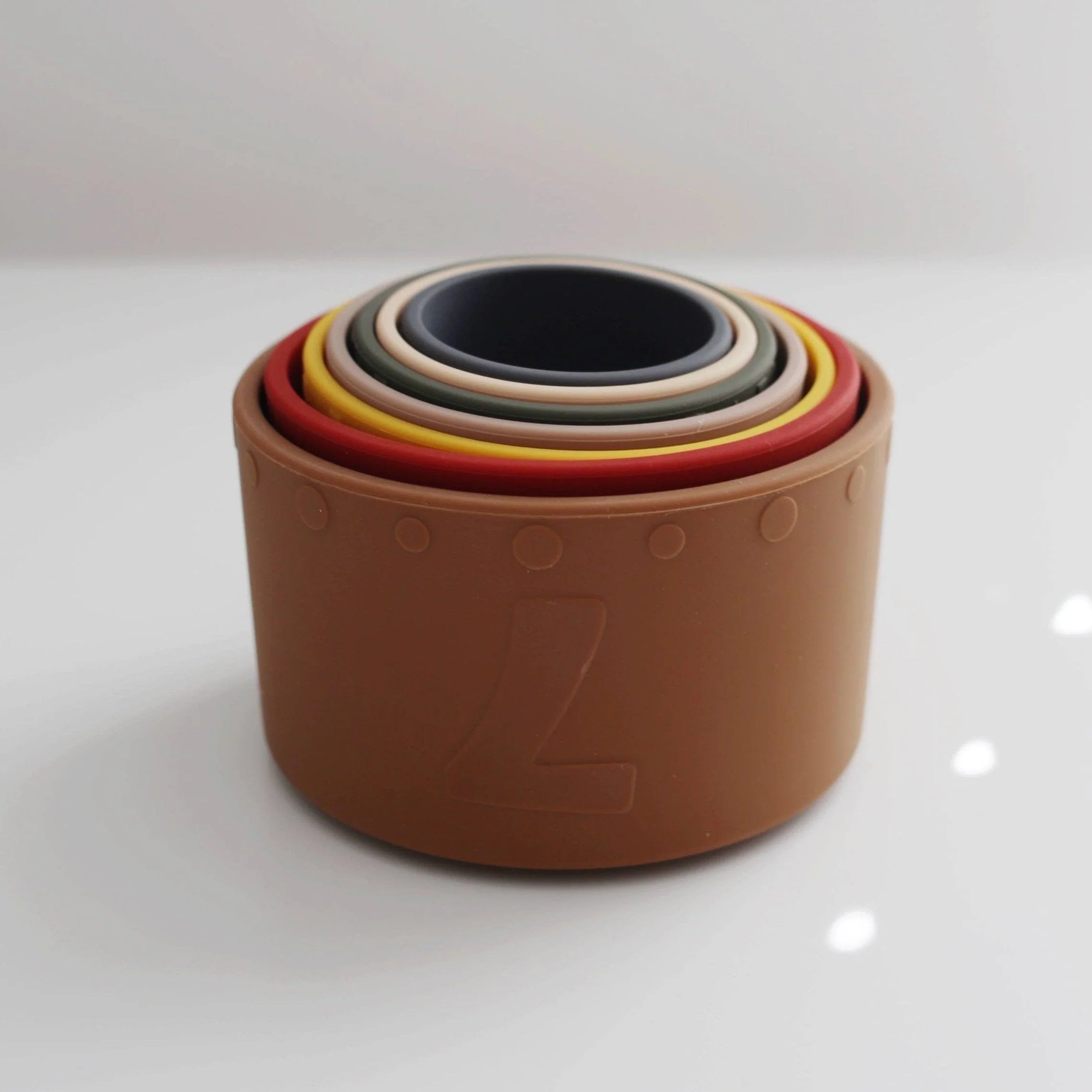Silicone Stacking Nesting Cups - Image 2