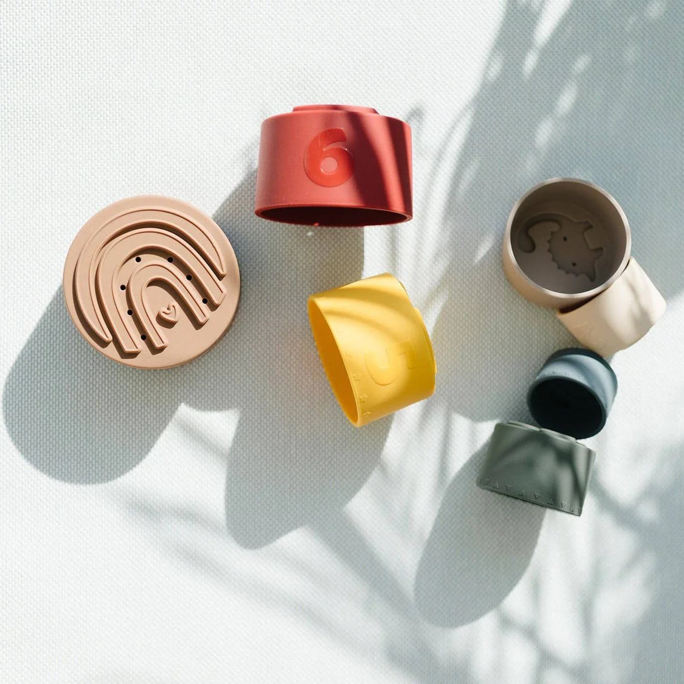 Silicone Stacking Nesting Cups - Image 7