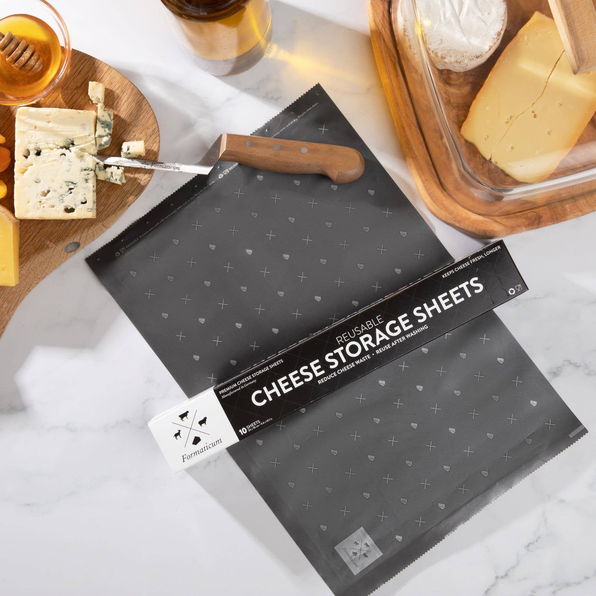 Reusable Cheese Storage Sheets - Image 3