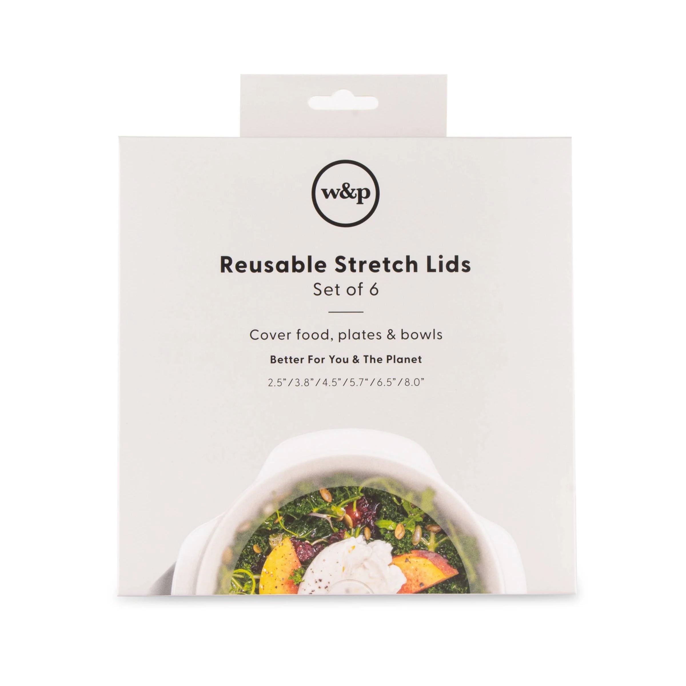 Stretch Can And Bowl Lids - Set of 6 Sizes - Image 3