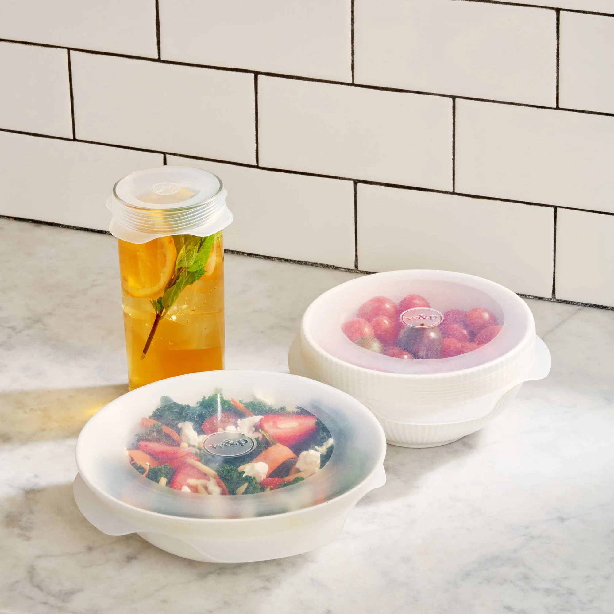 Stretch Can And Bowl Lids - Set of 6 Sizes - Image 6